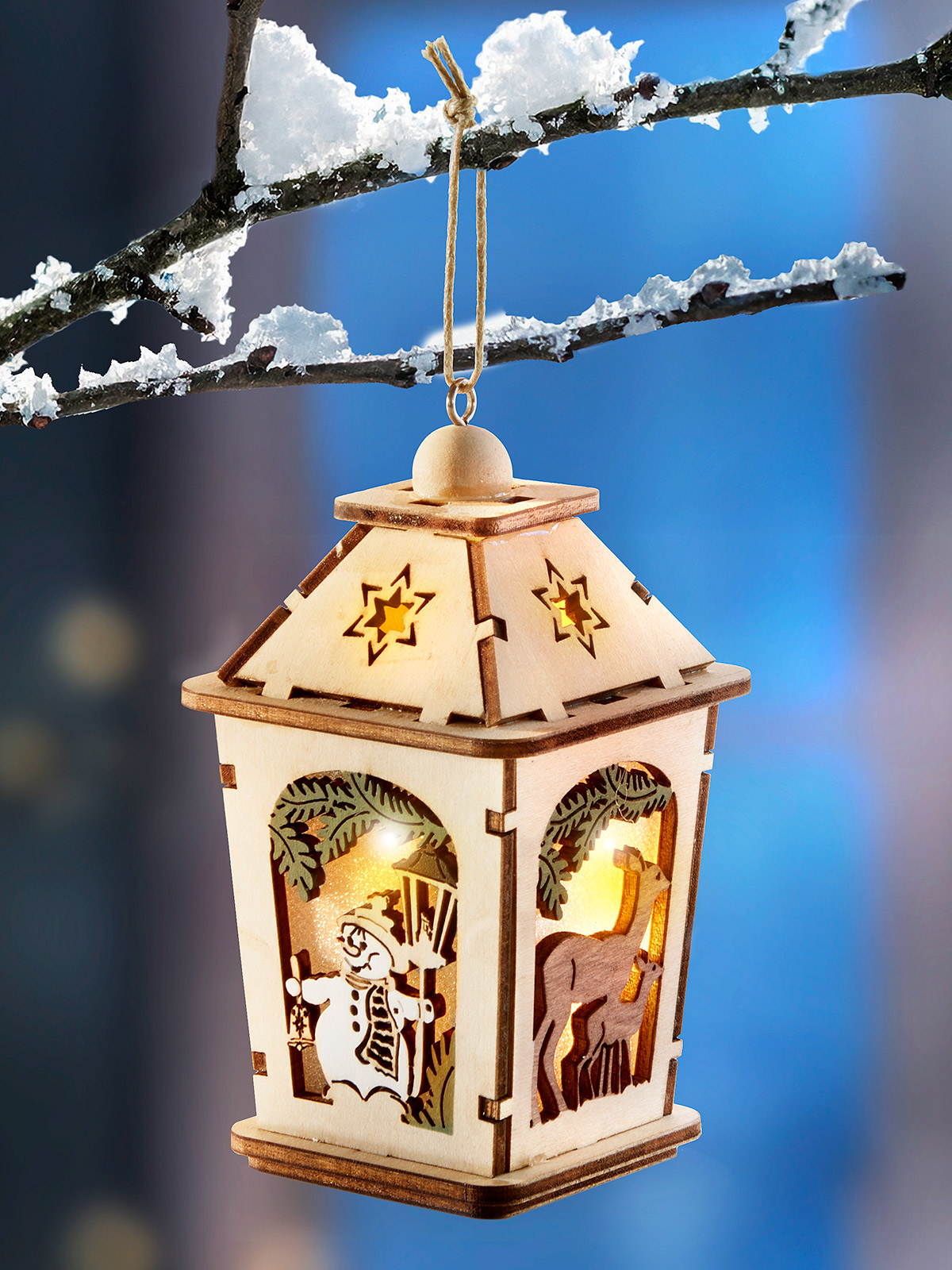 LED-Hänger „Winterlaterne“ LED-Hänger „Winterlaterne“