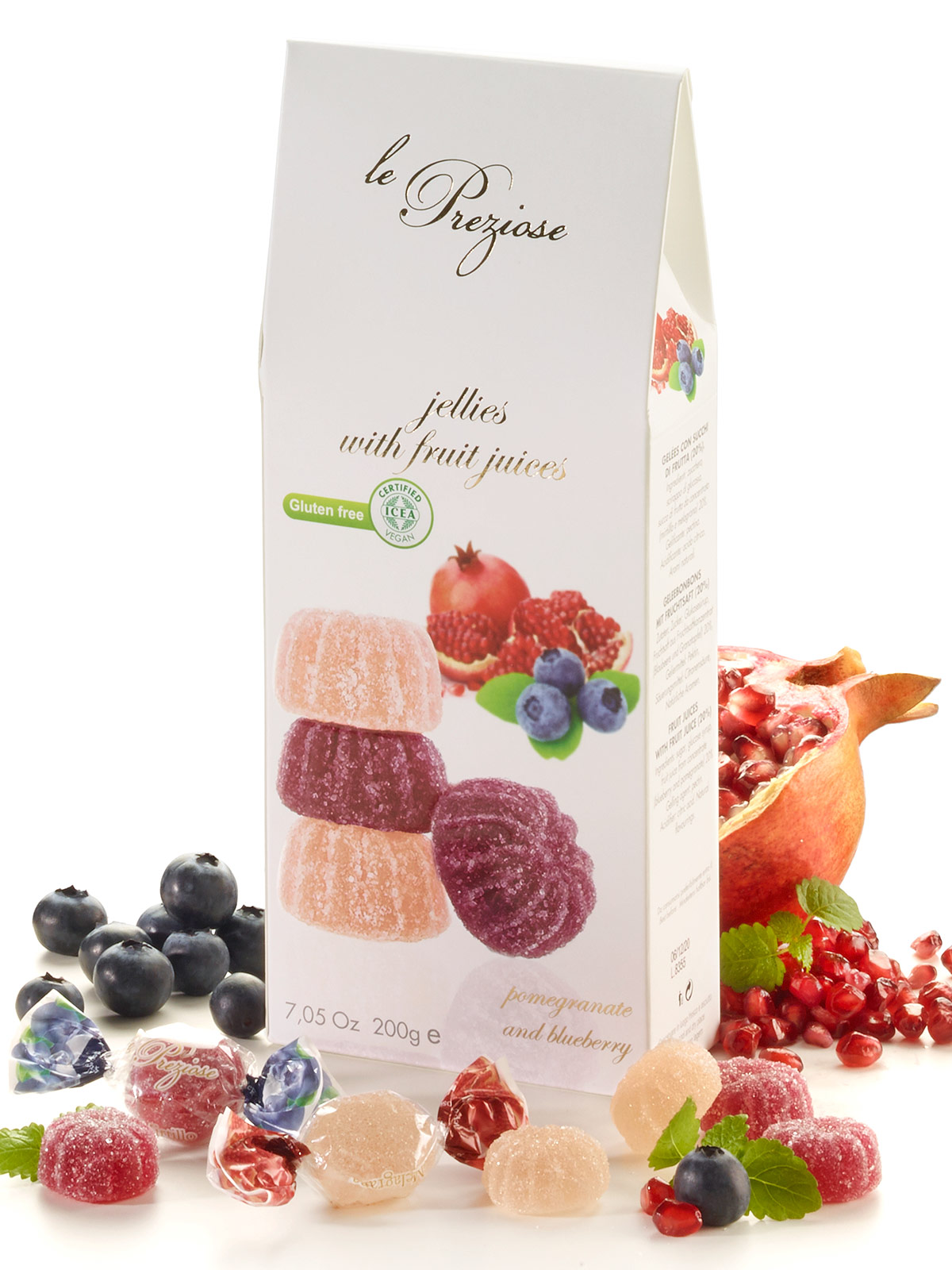 Fruchtgelee „Granatapfel-Blaubeere“