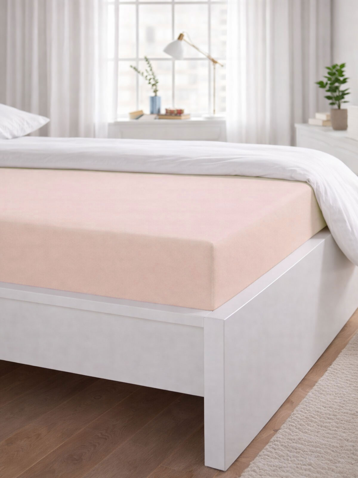 Spannbettlaken „Sofia“, Rosé