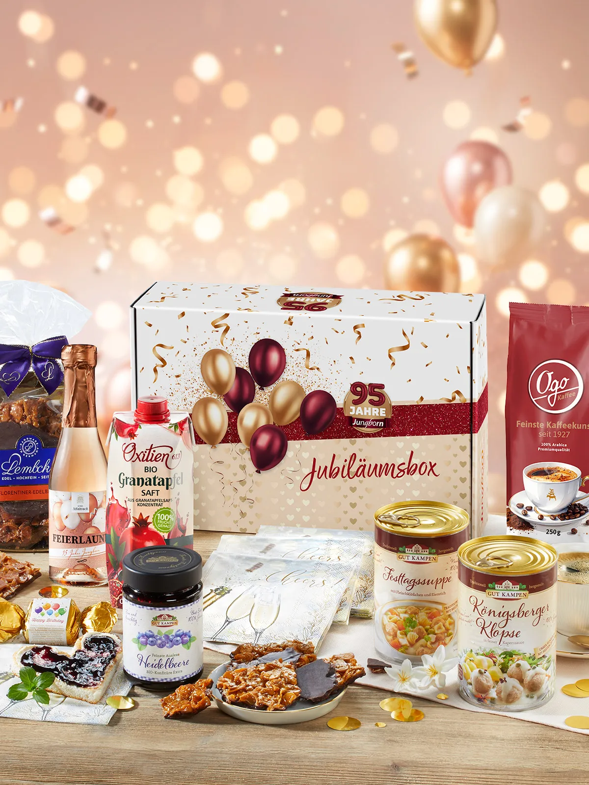 Schlemmer-Box „95 Jahre Jungborn“