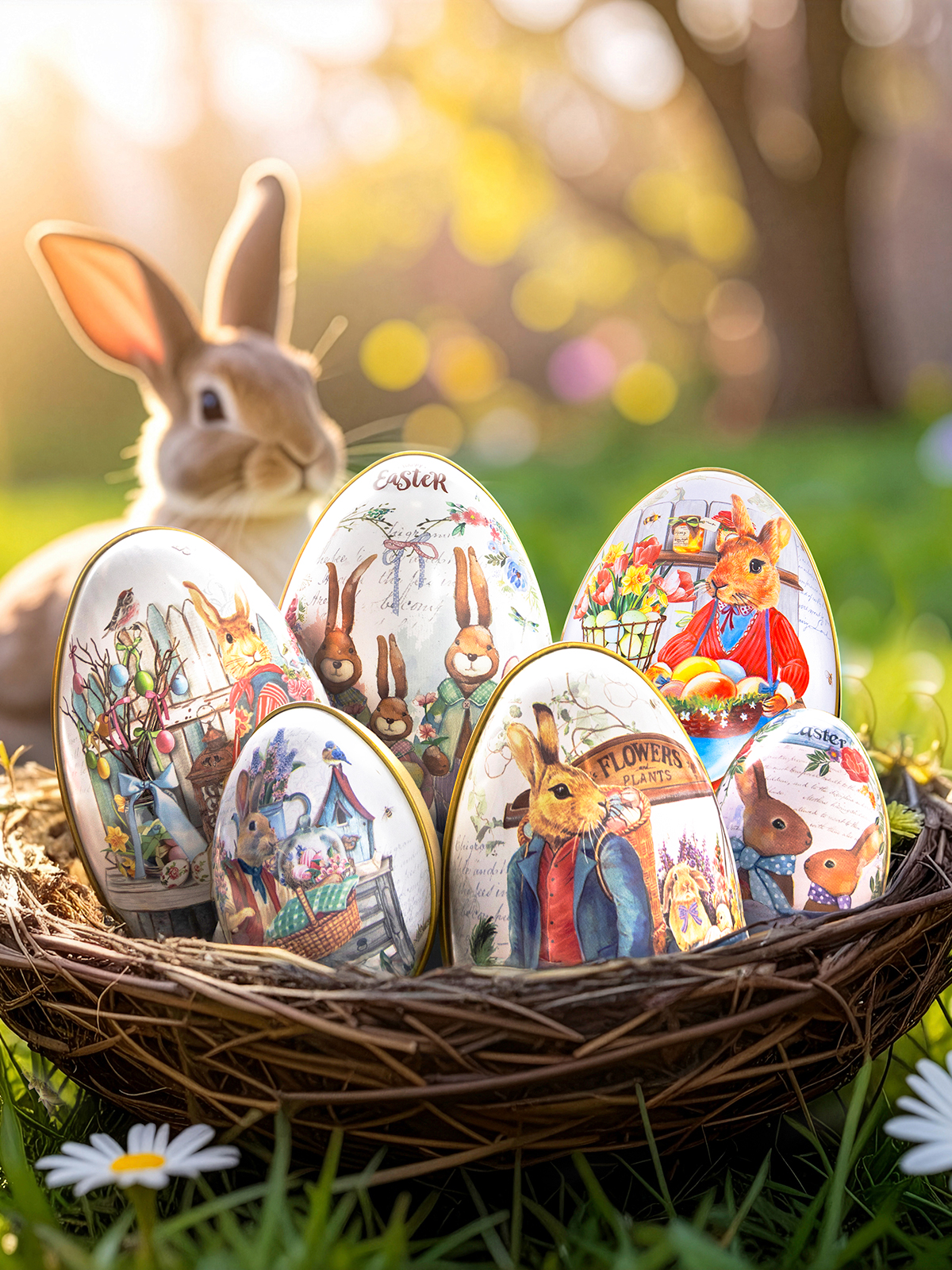 Döschen-Set „Hasenglück“