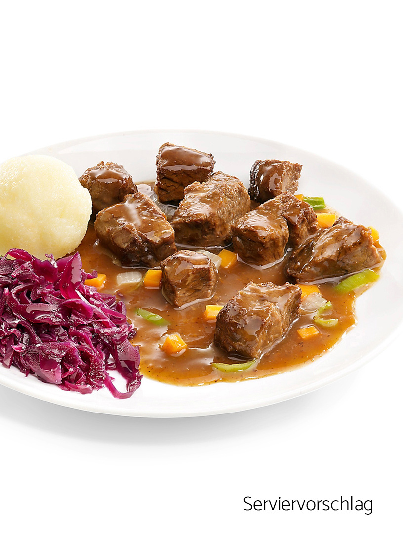 Sauerbraten-Gulasch