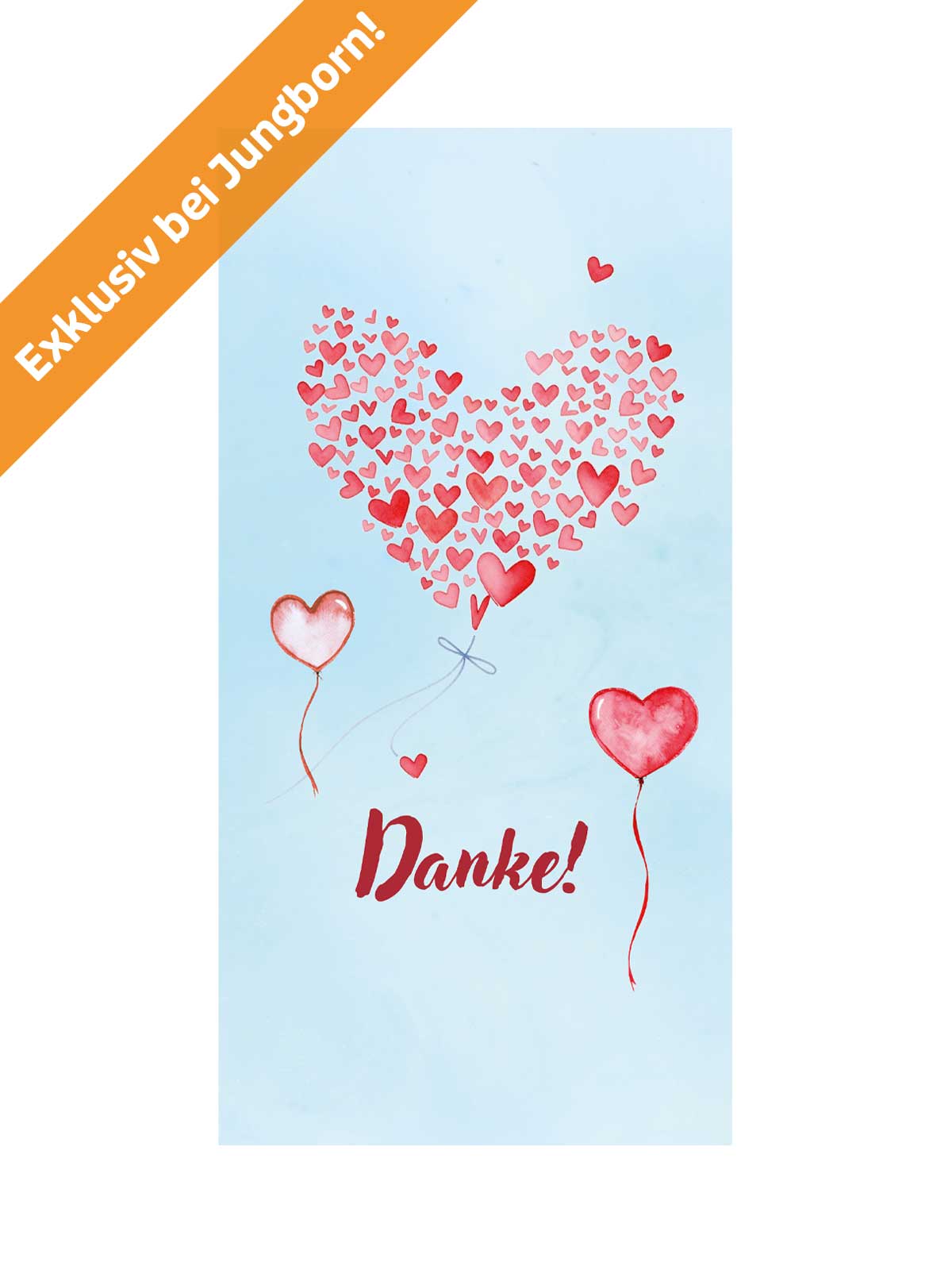 Grußkarte „Danke“