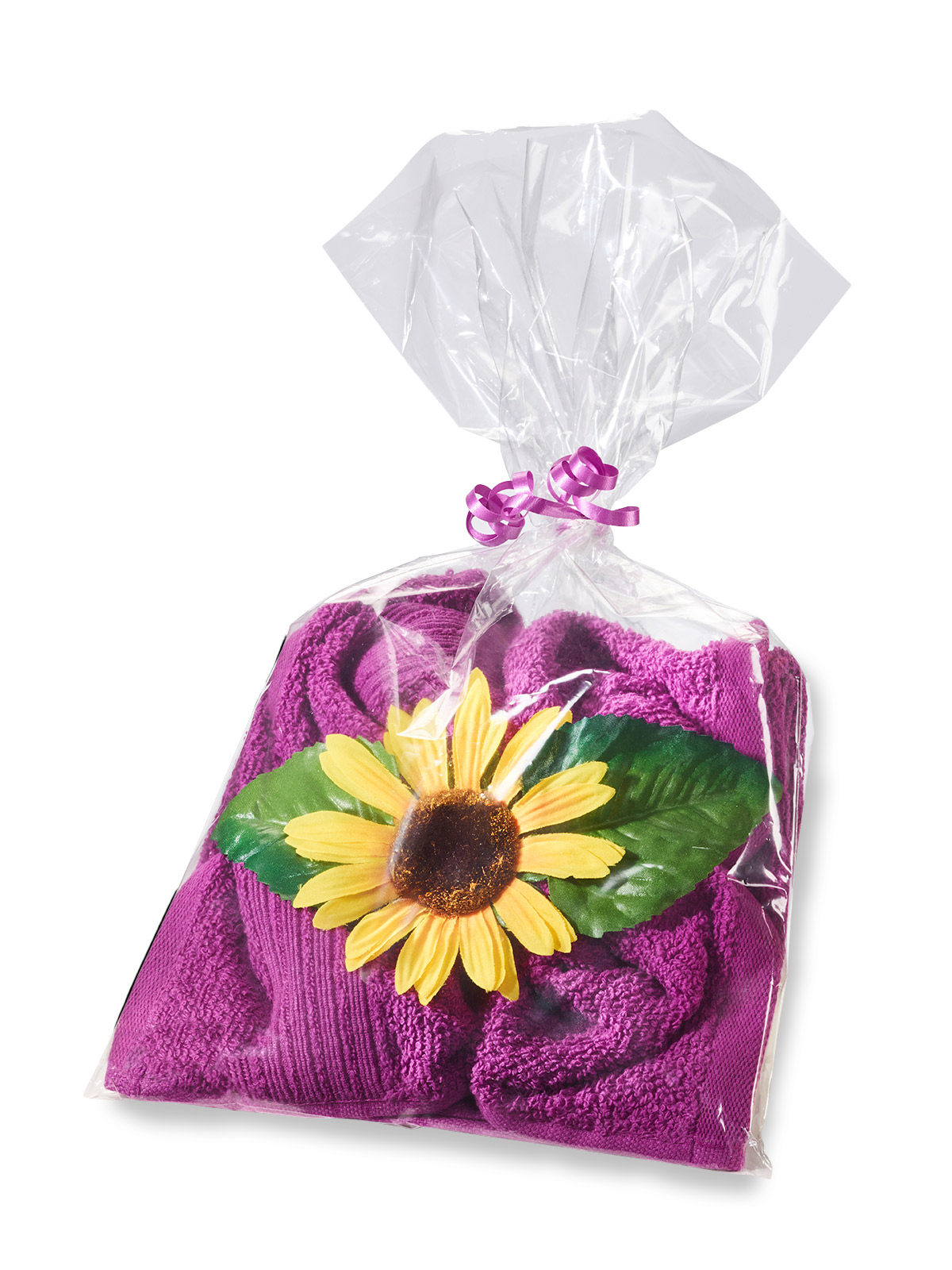 Frottier-Geschenk „Sonnenblume“
