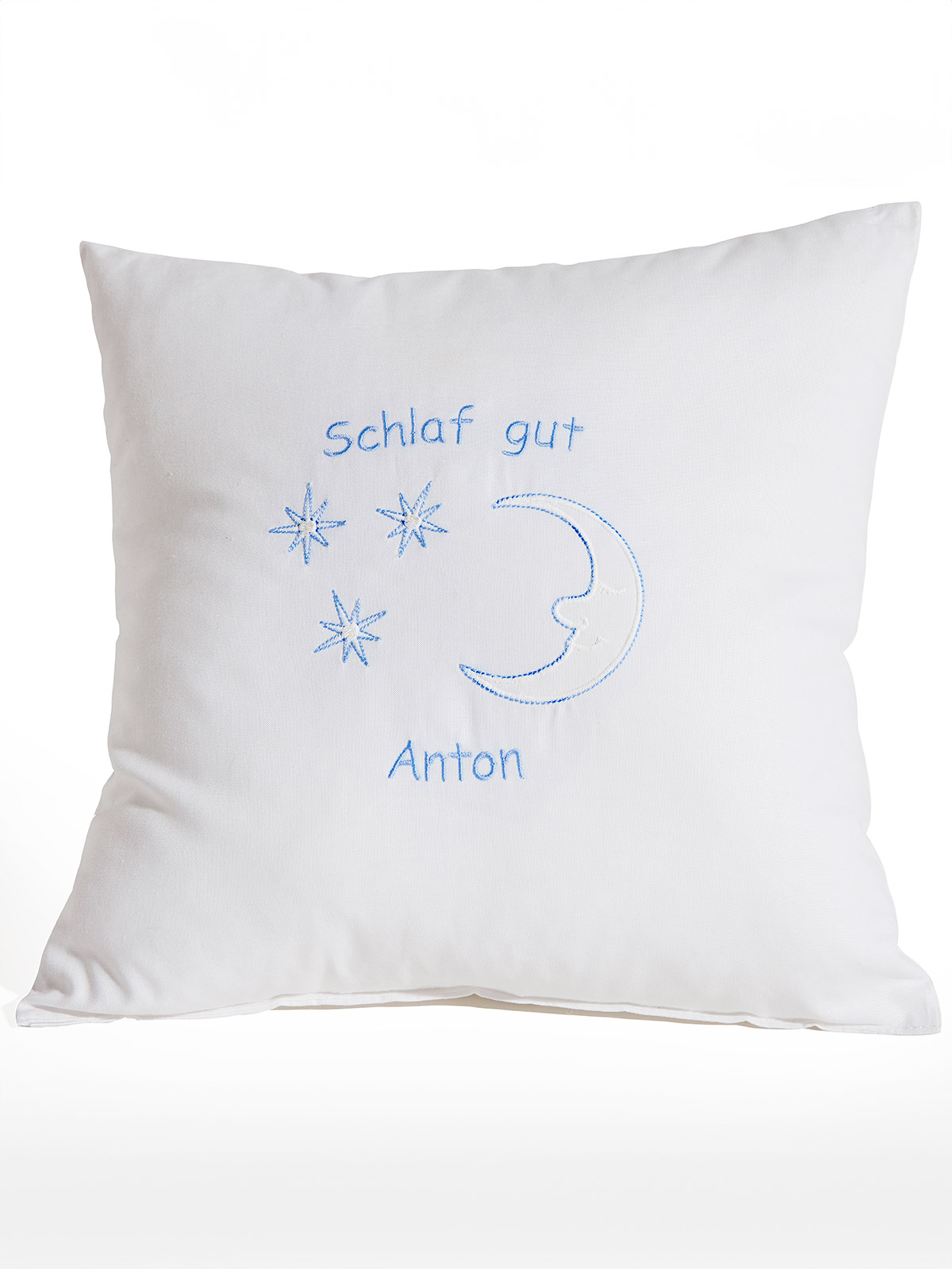 Kissen „Schlaf gut“, personalisierbar
