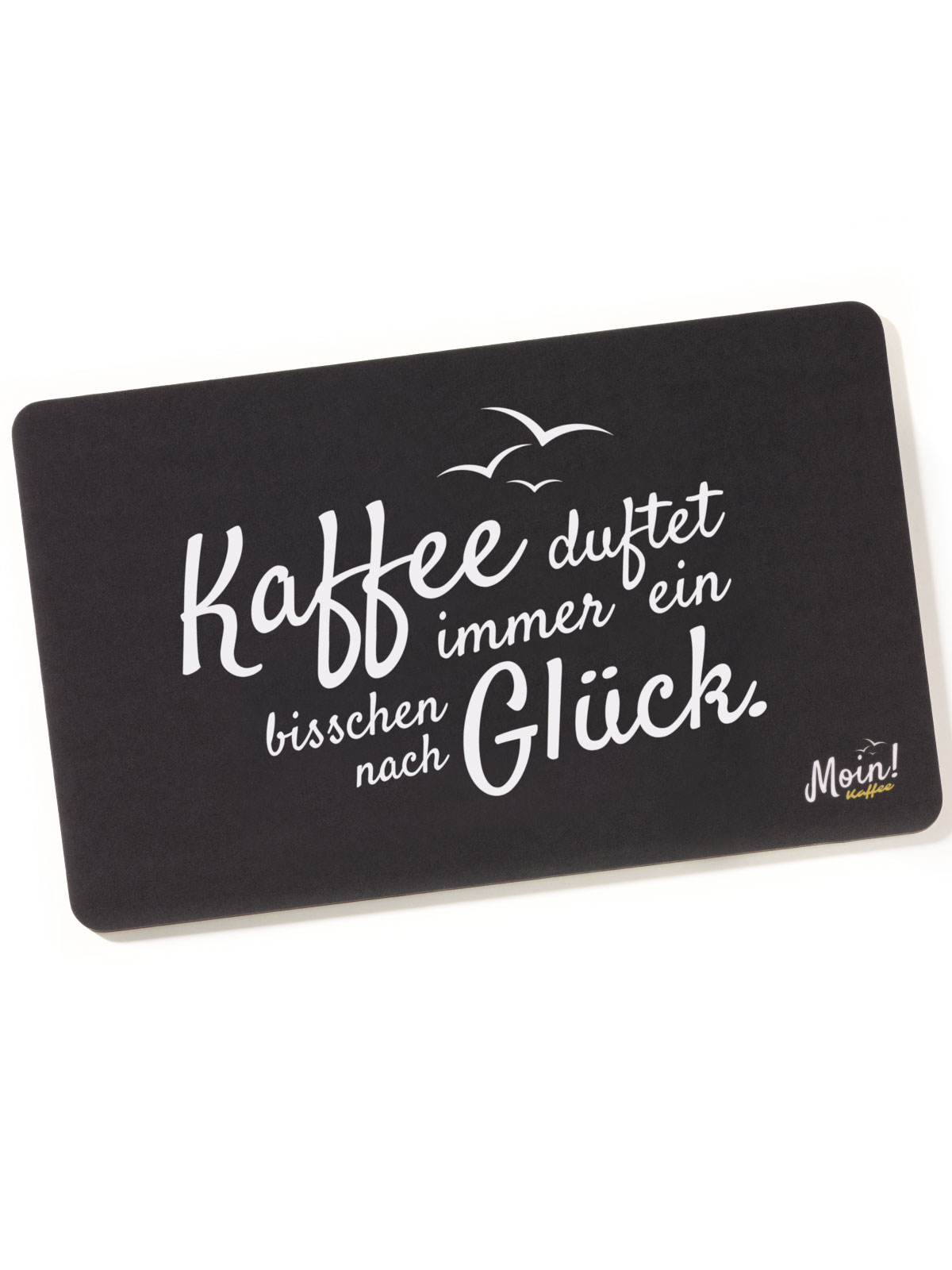 Moin! Frühstücksbrett „Kaffee duftet“