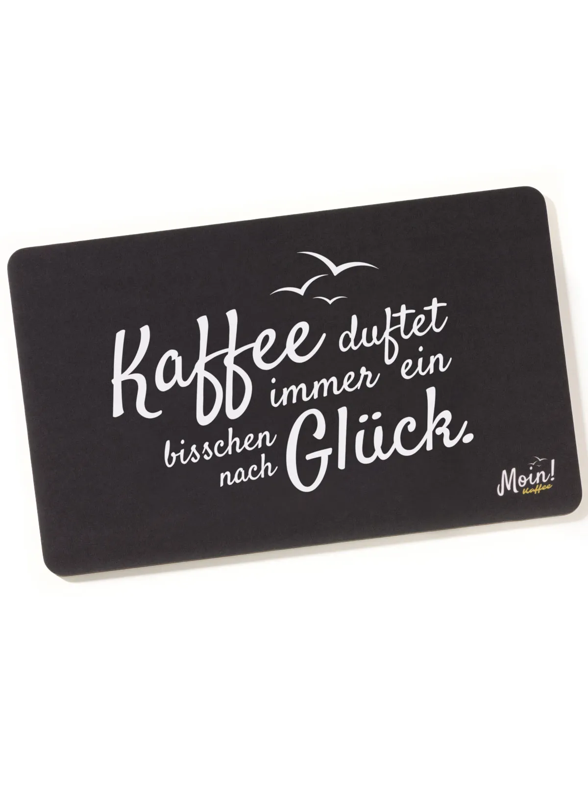 Moin! Frühstücksbrett „Kaffee duftet“