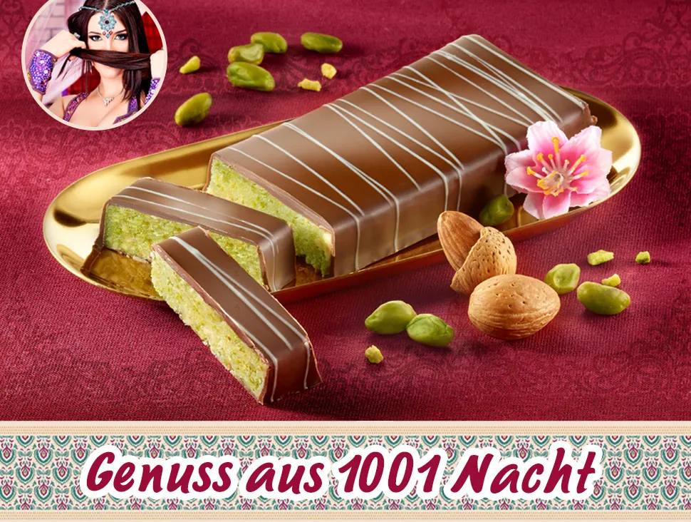 Spezialitäten aus 1001 Nacht mit Tee, Granatapfelaufstrich und Gebäck