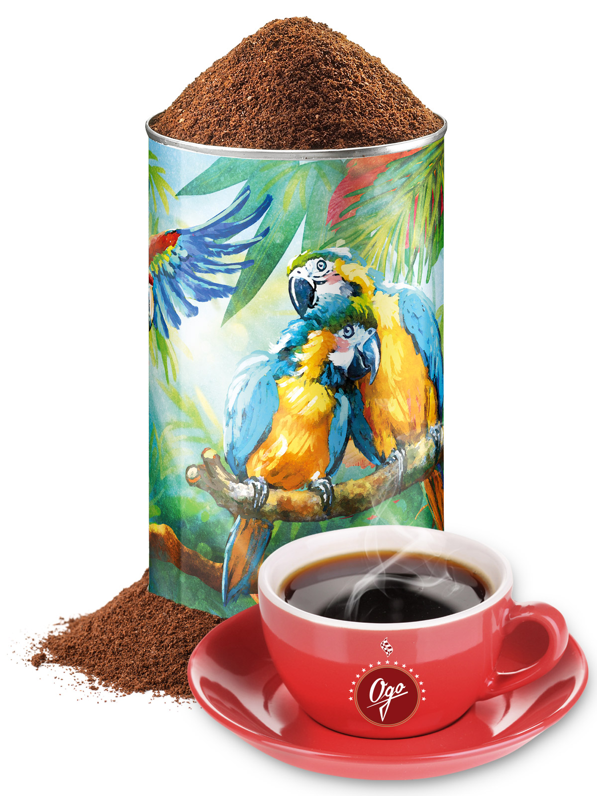 Festkaffee, gem. in Künstlerdose