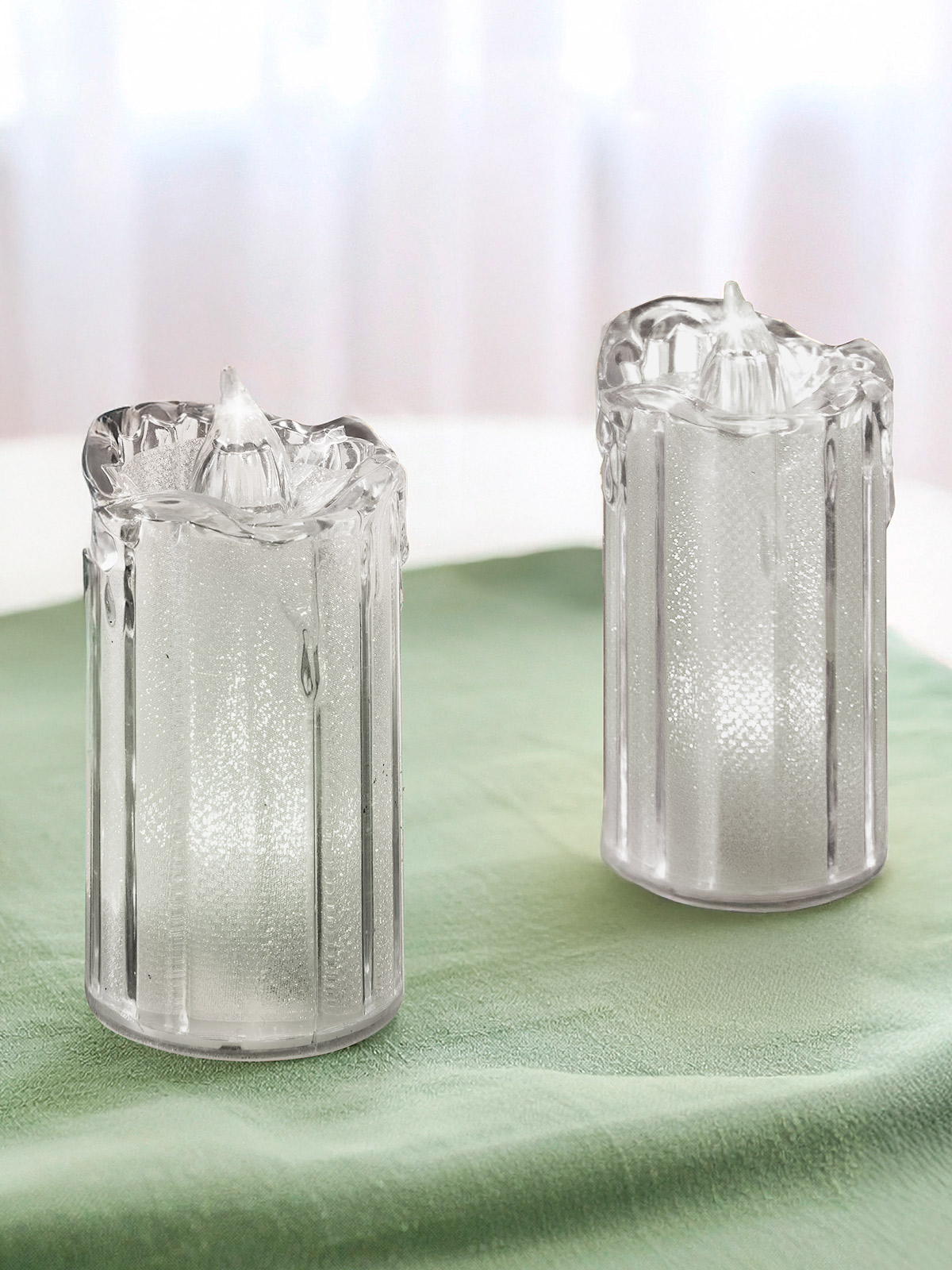 LED-Kerzen-Duo „Grace“