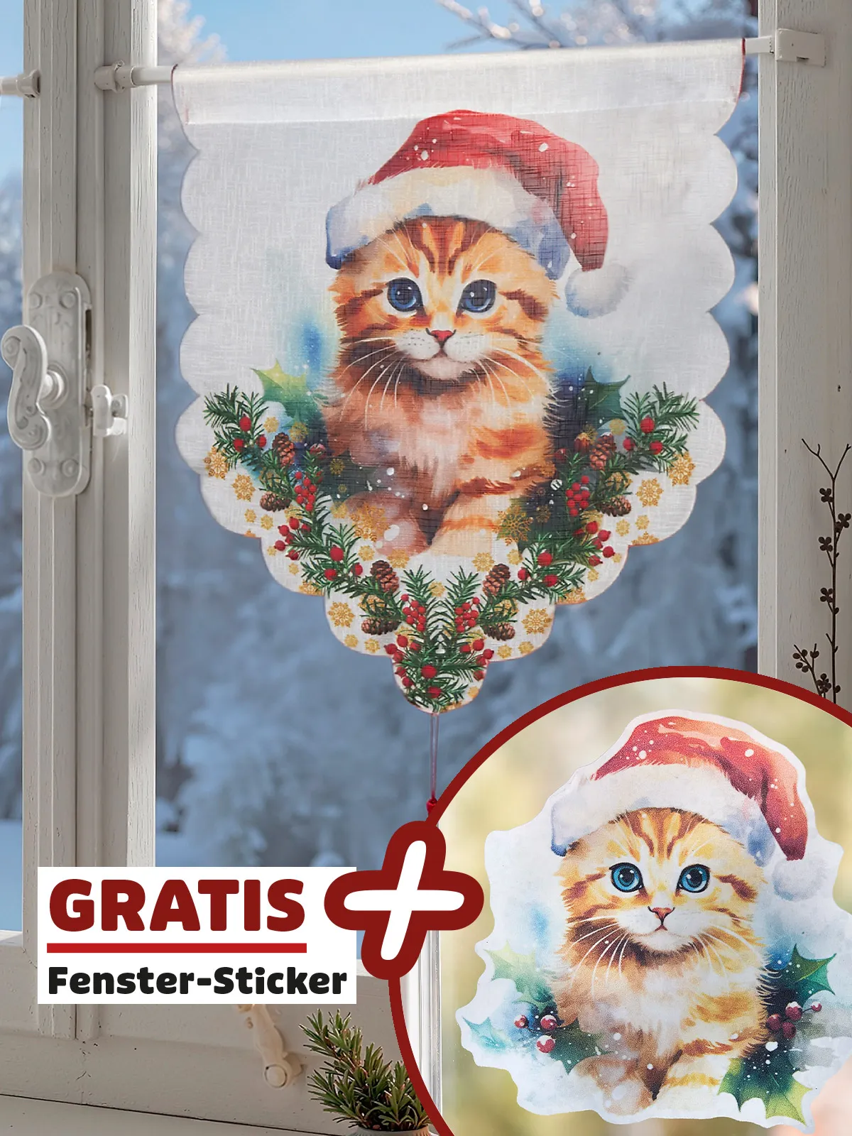 Jubiläums-Set „Weihnachtskätzchen“