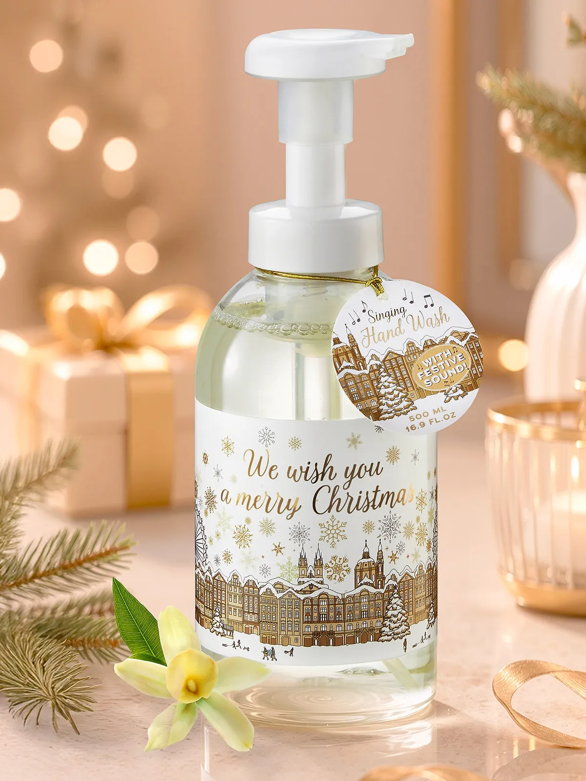 Flüssigseife mit Musik „Jingle Bells“