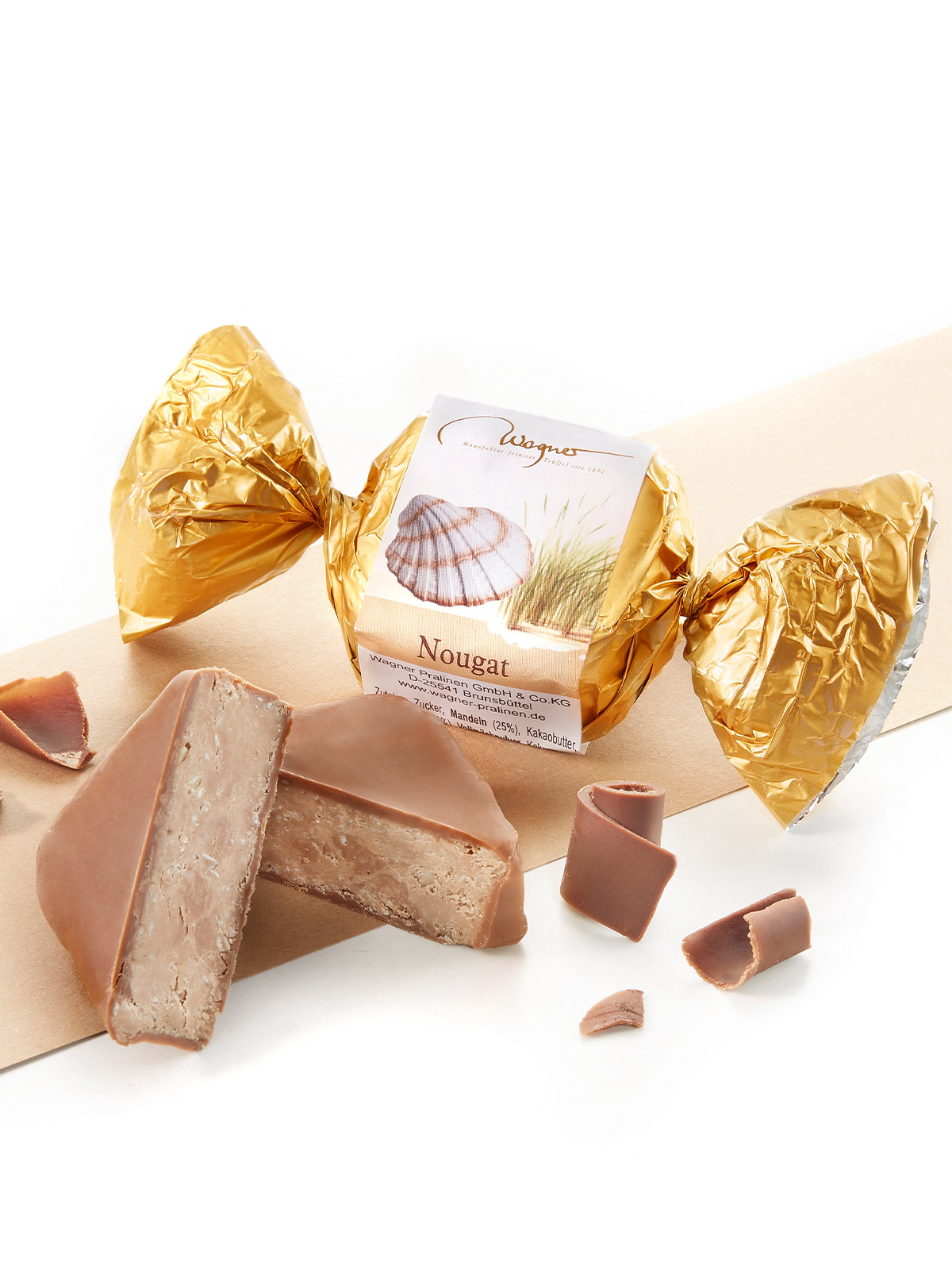 Nougat-Happen „Sommergold“