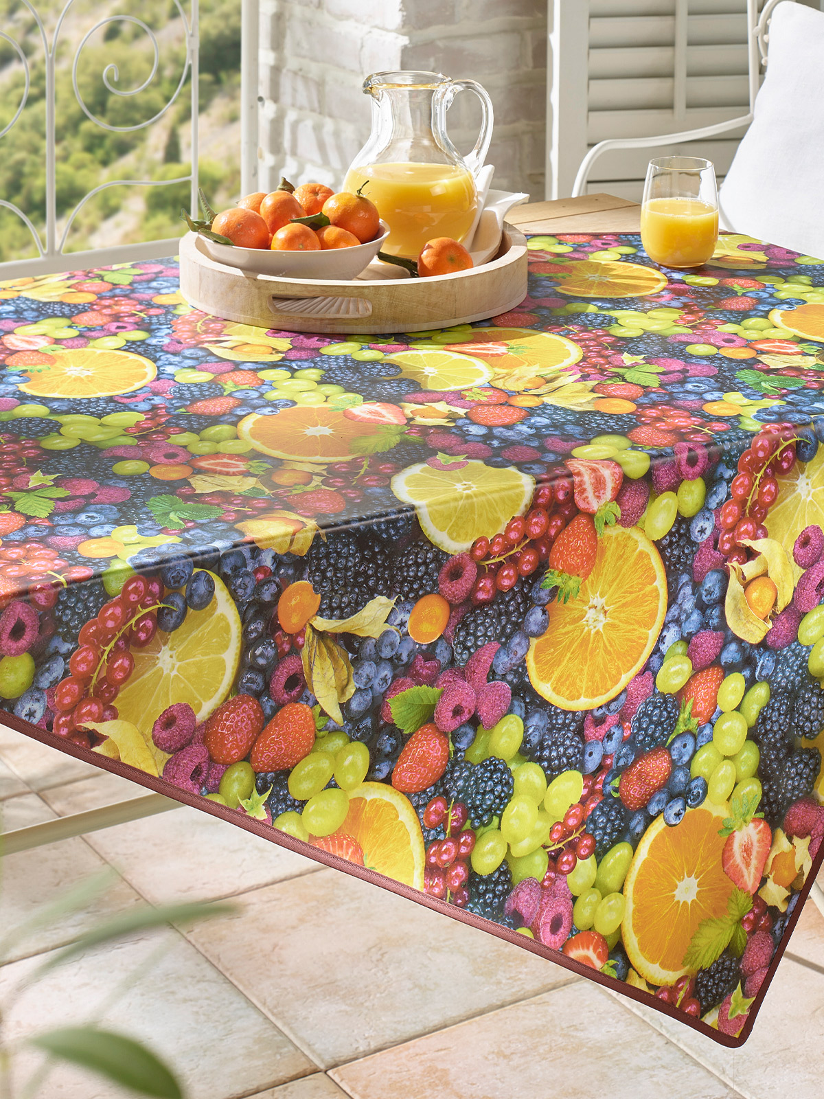 Wachstuch-Tischdecke „Frutti“