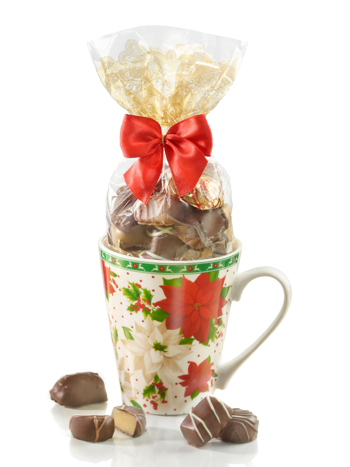 Pralinenbecher „Weihnachtsstern“ Pralinenbecher „Weihnachtsstern“