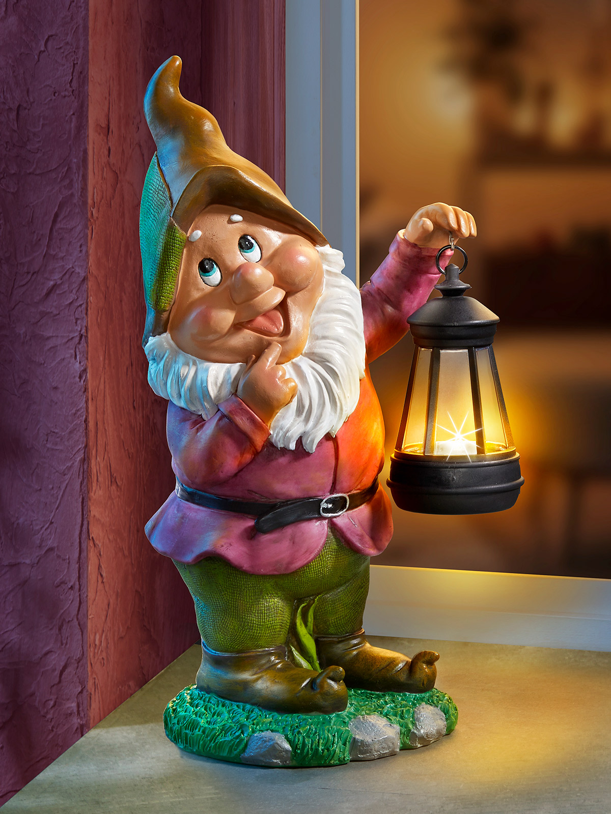 Solarlaterne „Zwergi“ Solarlaterne „Zwergi“