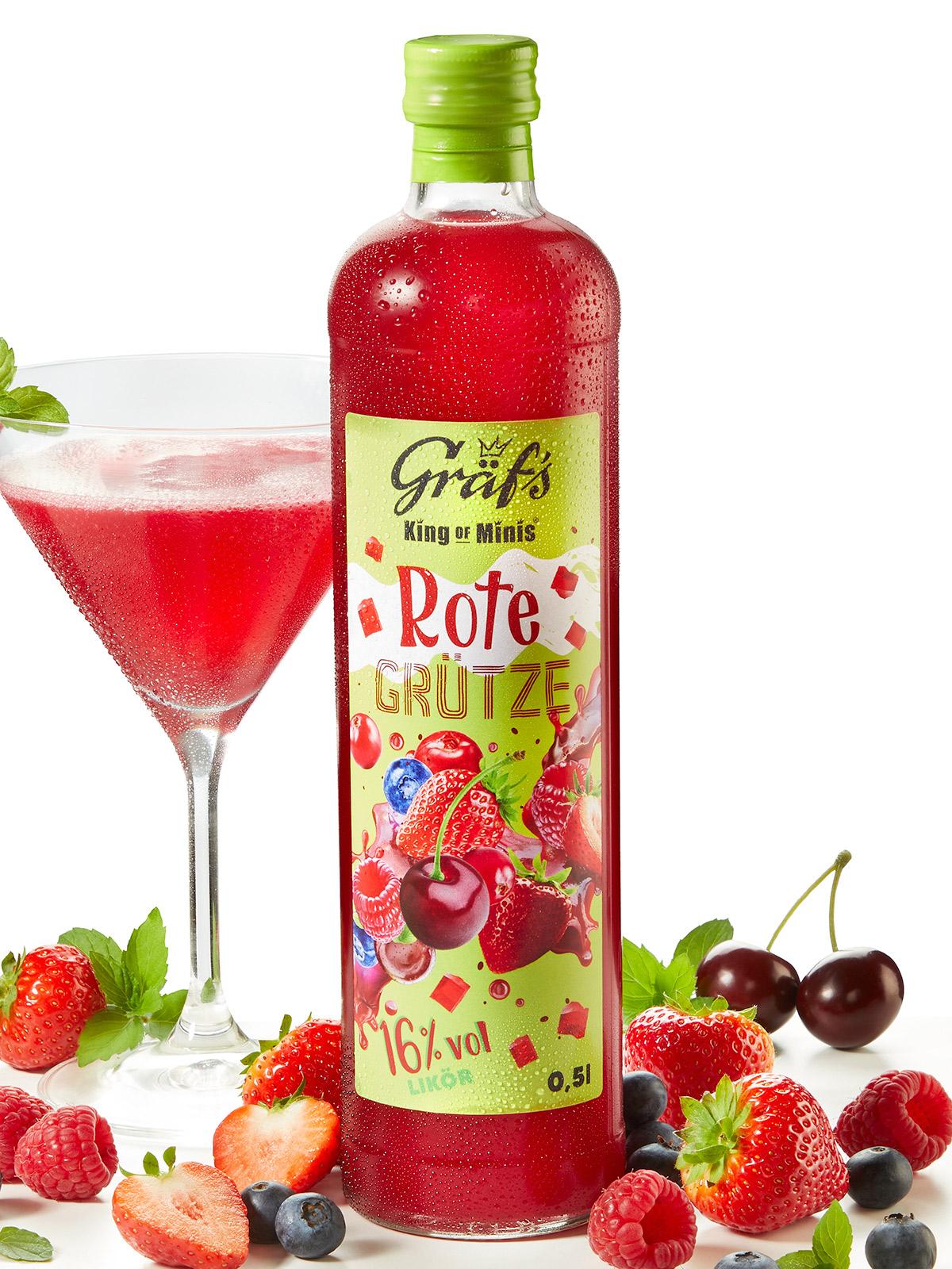 Likör „Rote Grütze“