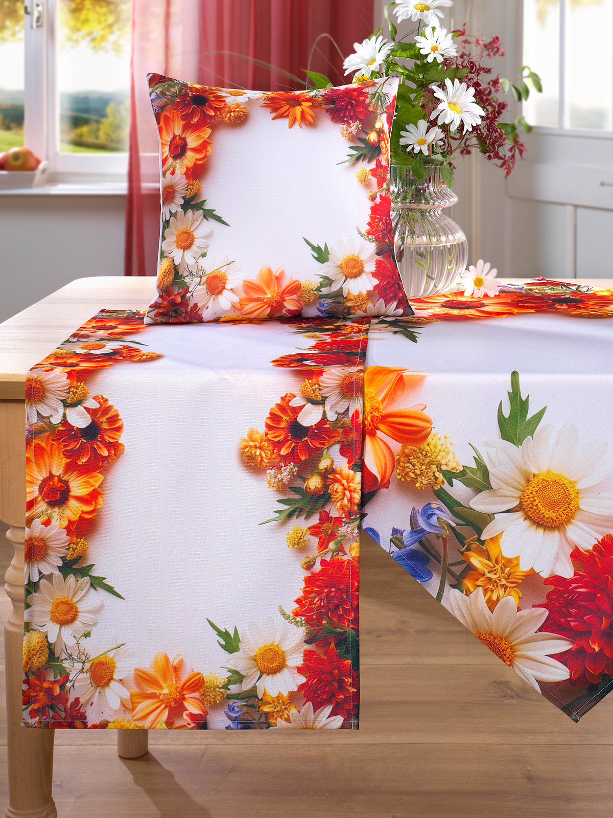 Tischwäsche-Serie „Dahlia“