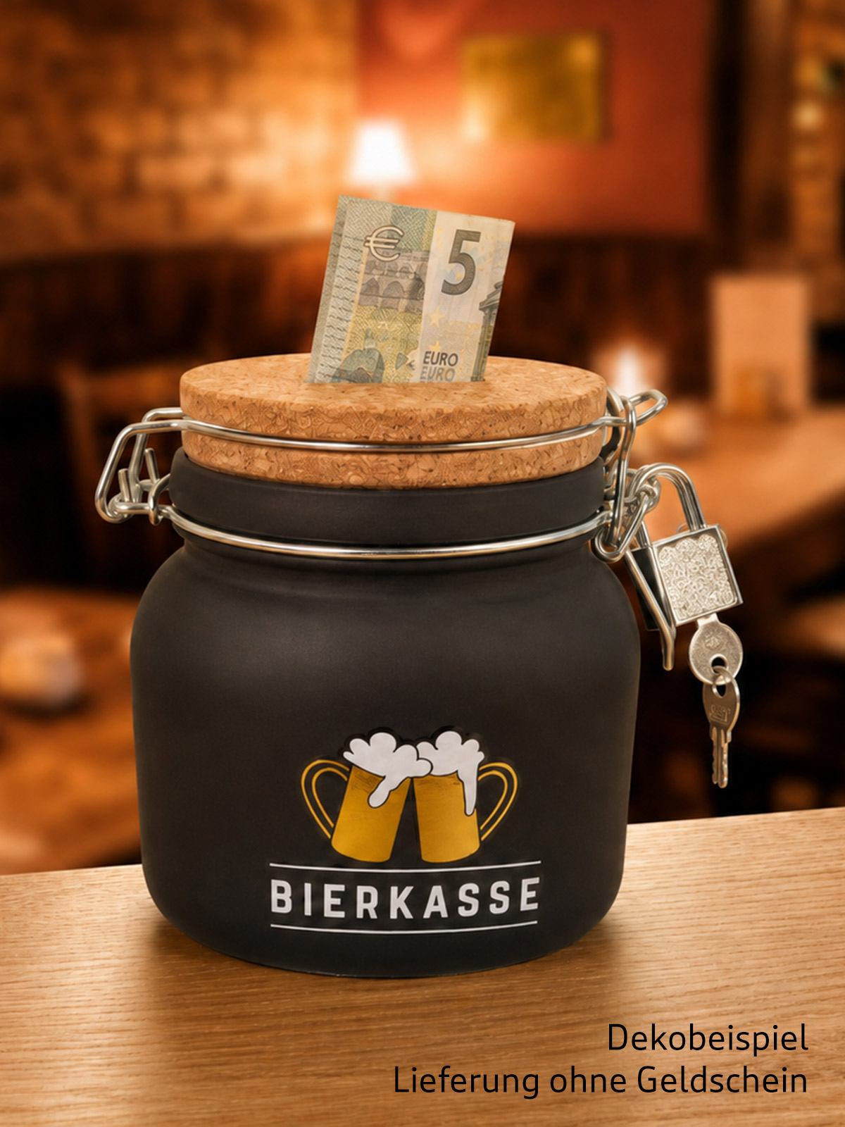 Bierkasse, groß