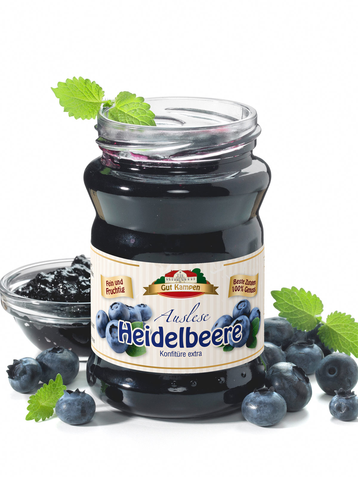 Heidelbeer Bio-Konfitüre Extra