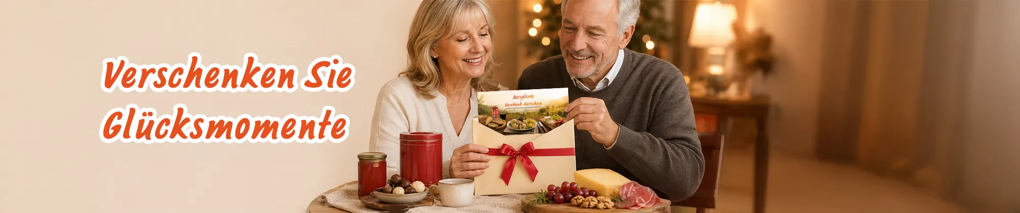 Jungborn Geschenkgutschein als Geschenk für gemeinsame Glücksmomente