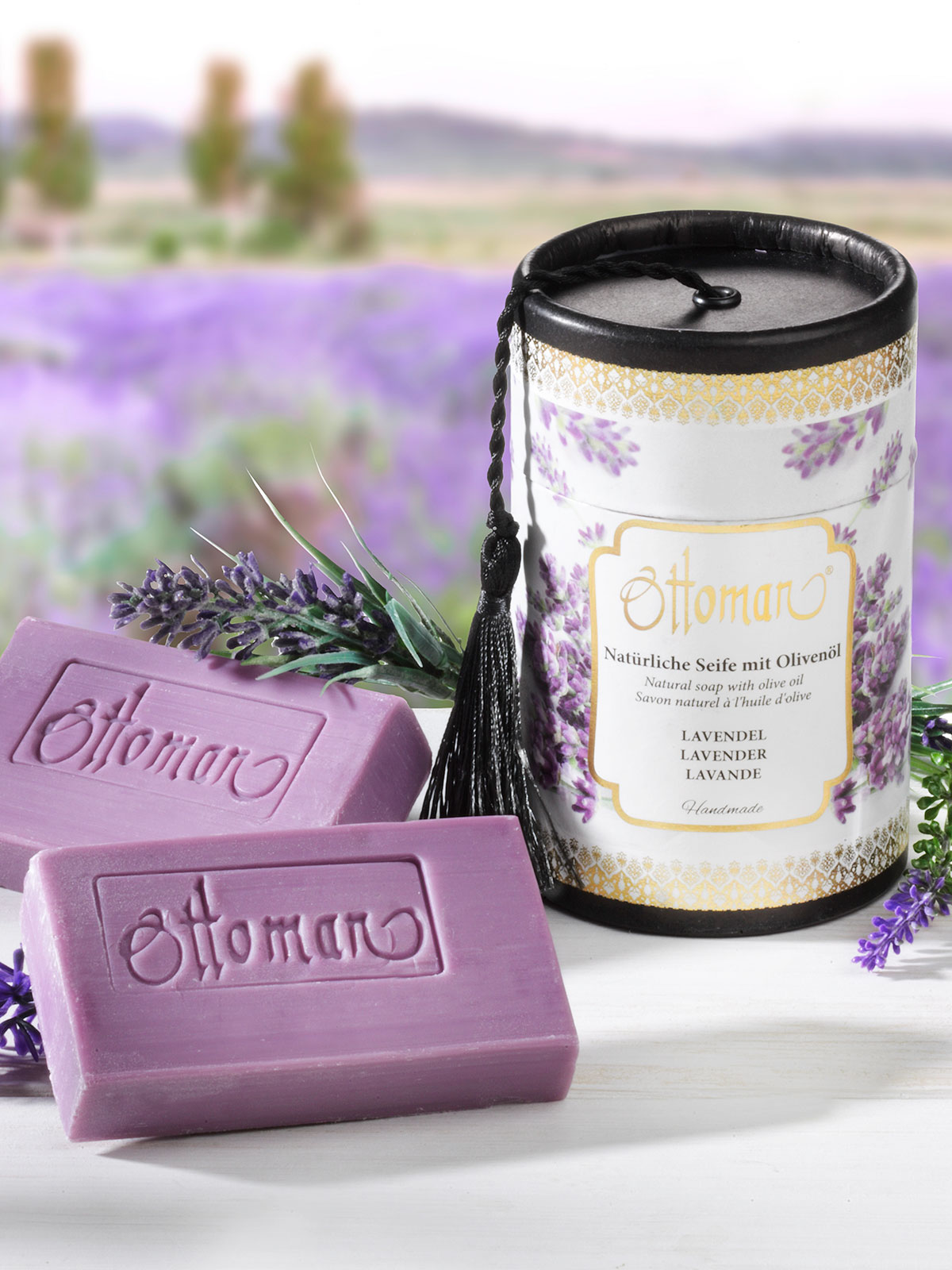 Lavendel-Olivenölseife