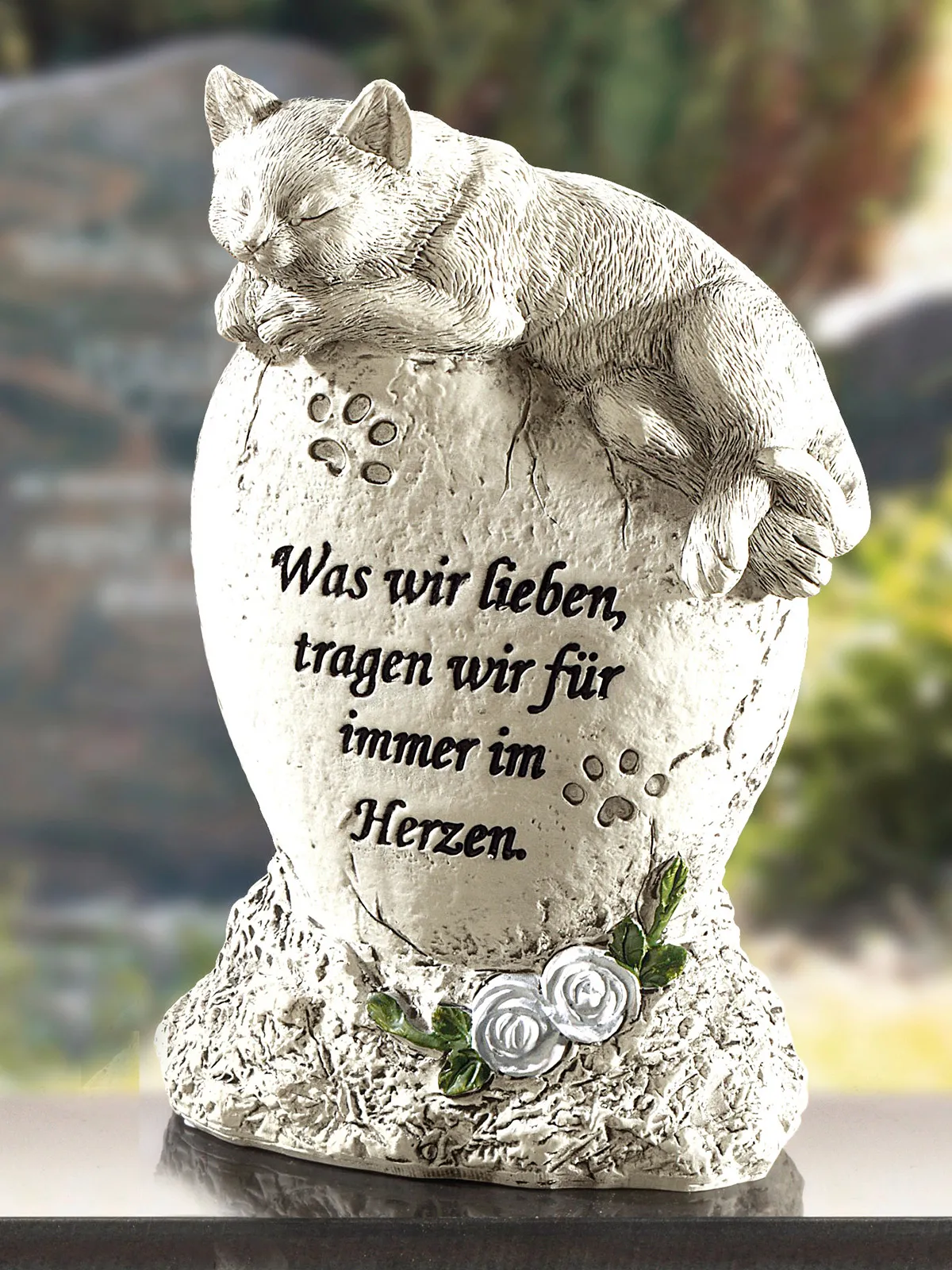 Tiergrabschmuck "Katze"