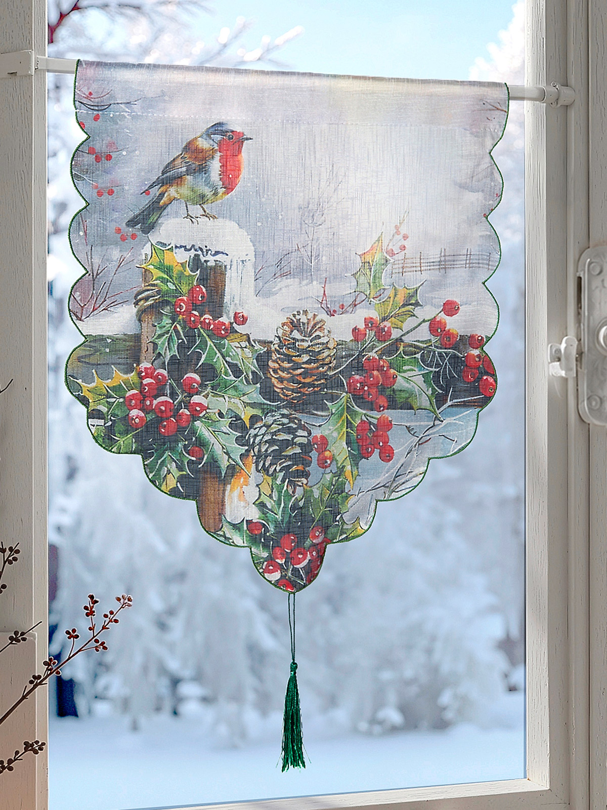 Fensterschmuck „Winterzauber“ 