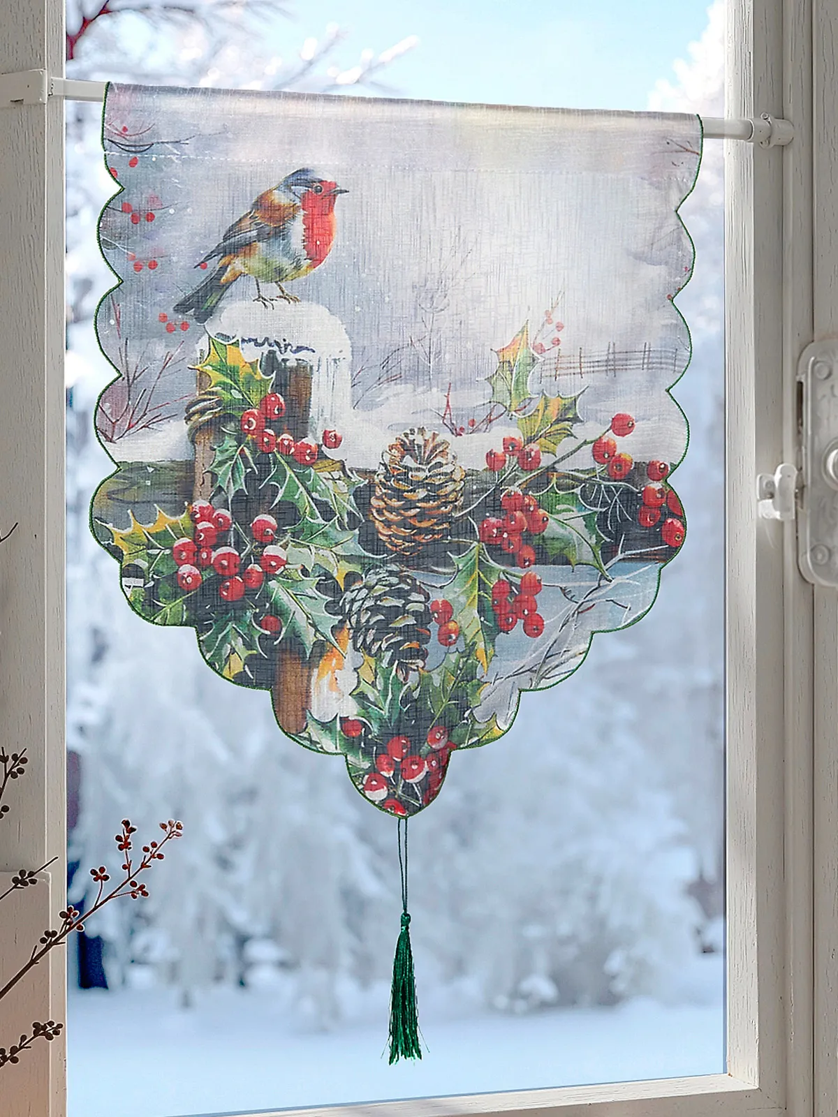 Fensterschmuck „Winterzauber“ 