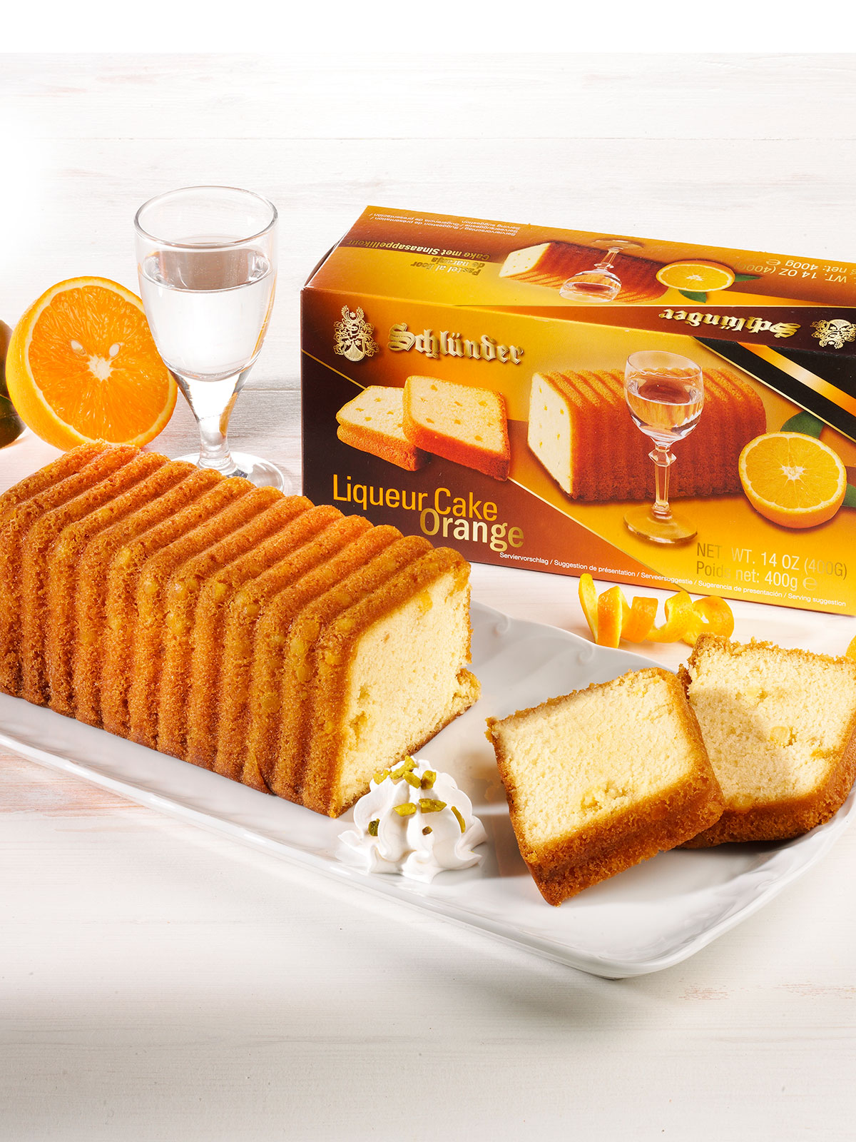 Orangenlikör-Kuchen