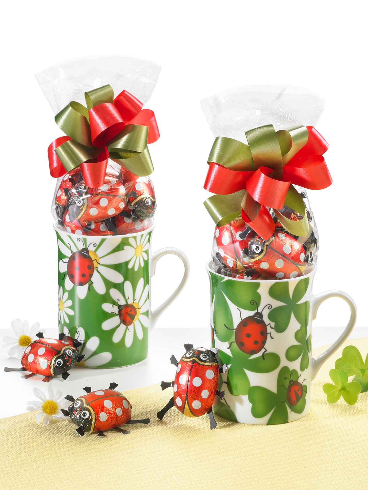 Glückskäfertassen-Duo