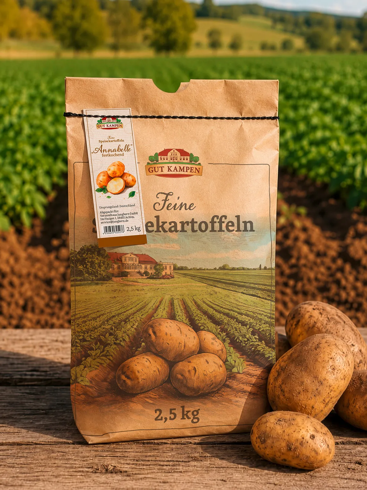 Landkartoffeln „Annabelle“