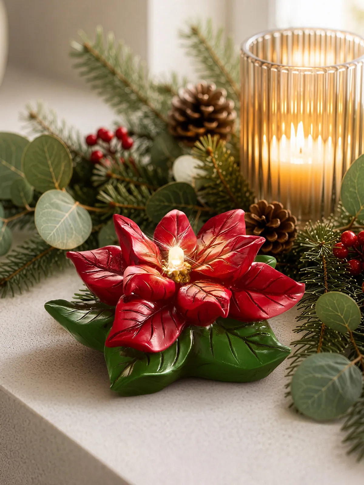 Weihnachtsstern-Licht