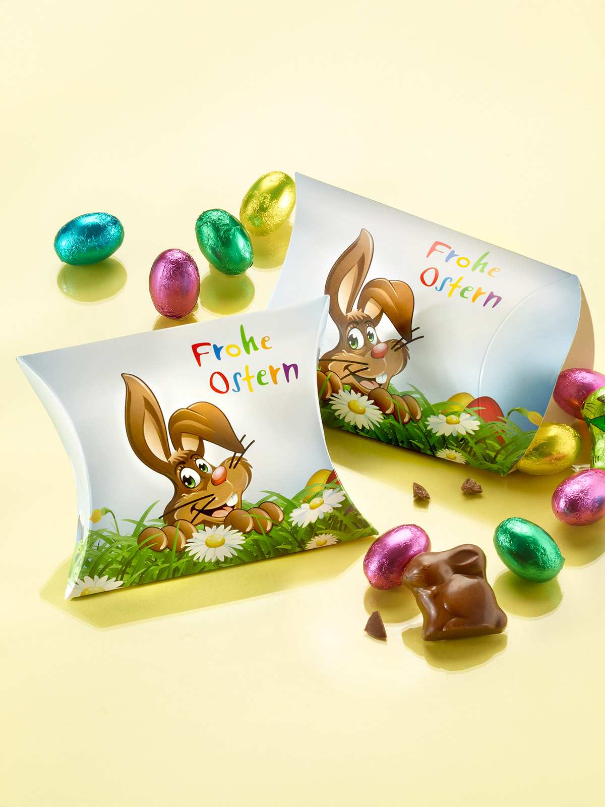 Schoko-Duo „Frohe Ostern“