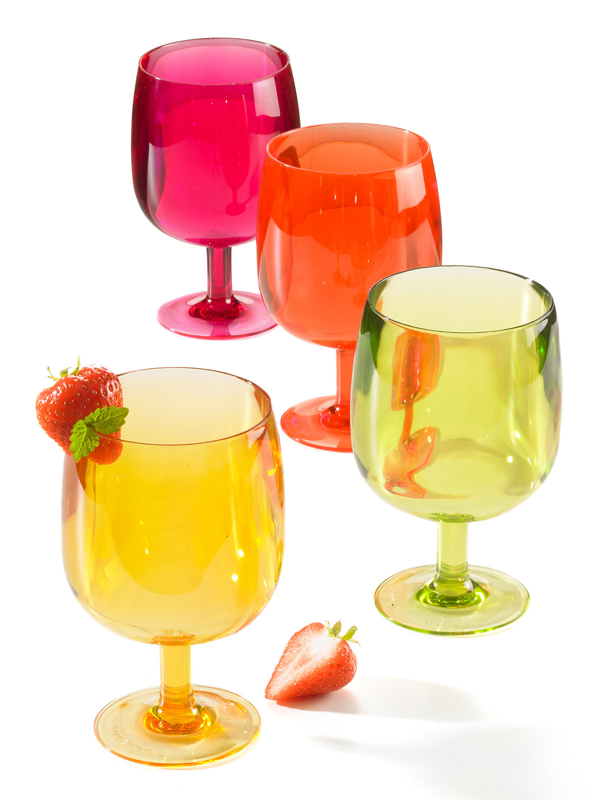 Party-Gläser, 4er-Set