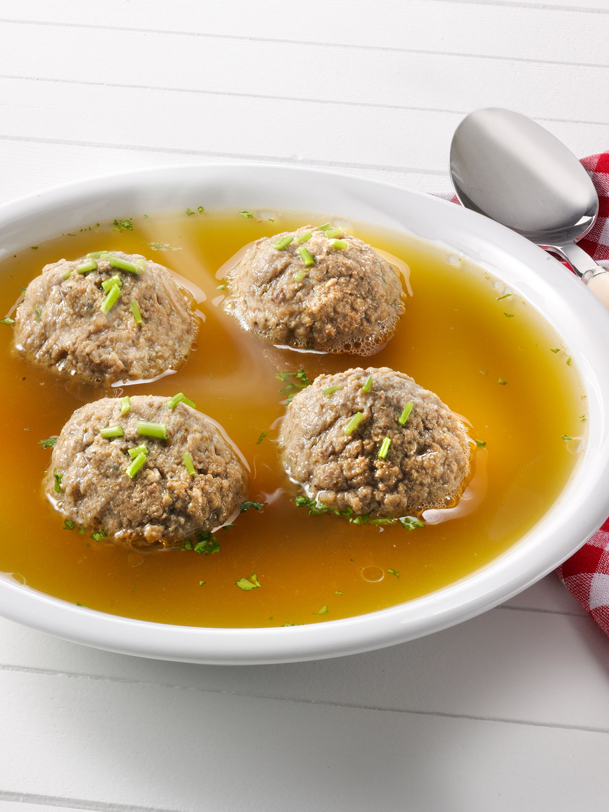 Leberknödel-Suppe