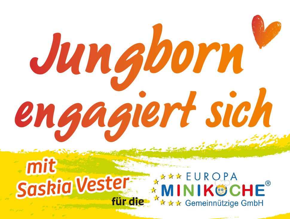 Jungborn unterstützt Europa Miniköche mit Spende