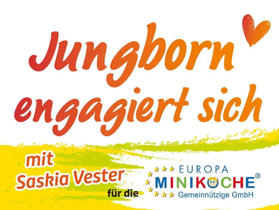 Jungborn unterstützt Europa Miniköche mit Spende