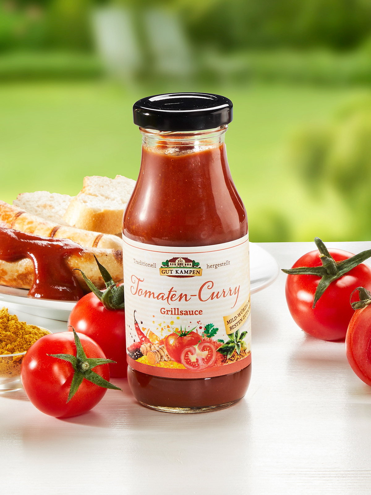 Tomaten-Curry-Grillsauce Tomaten-Curry-Grillsauce