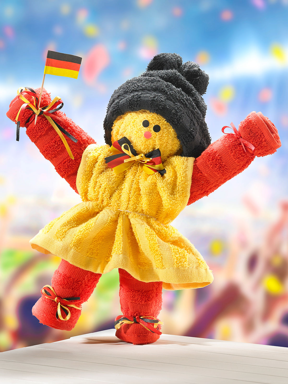 Handtuchpuppe „Barbara“