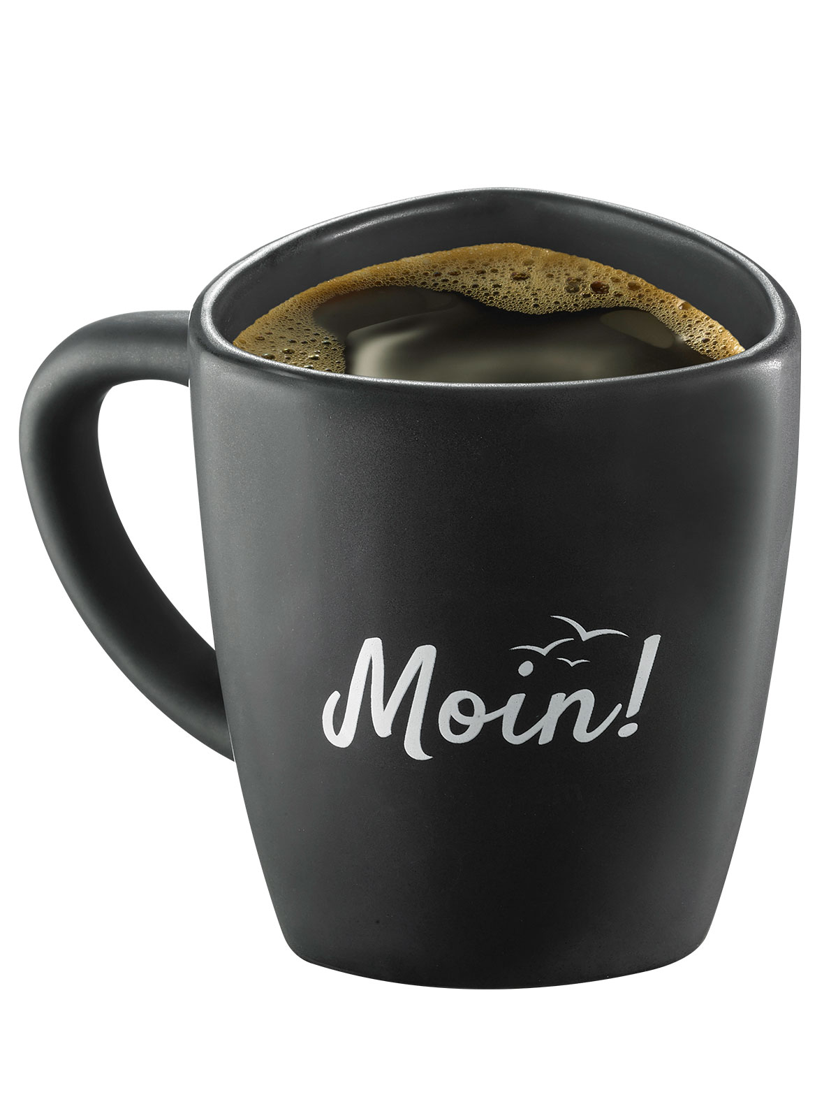 Moin! Kaffeebecher „Strand“