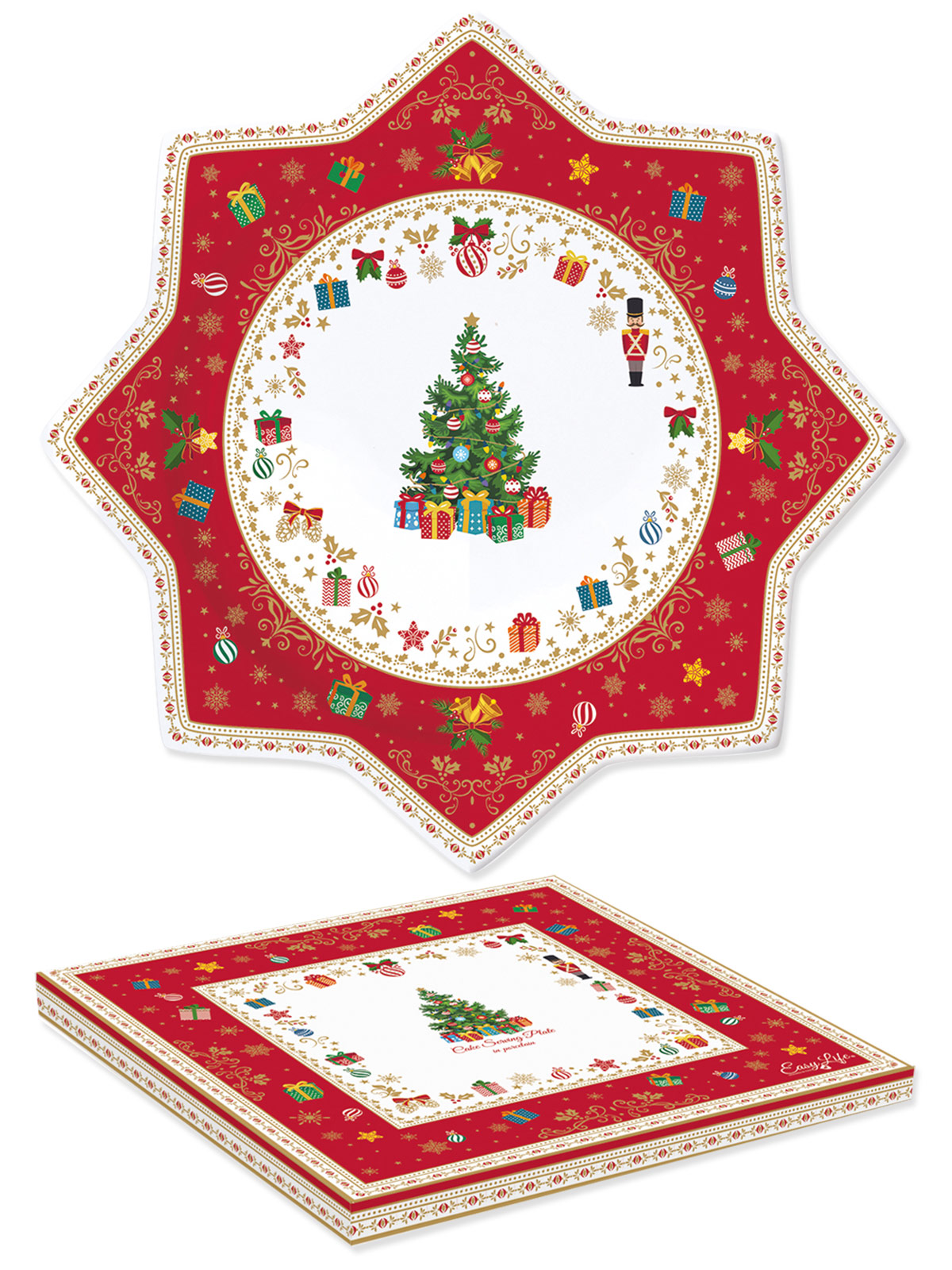 Tortenplatte „Tanne“, ohne Tortenheber