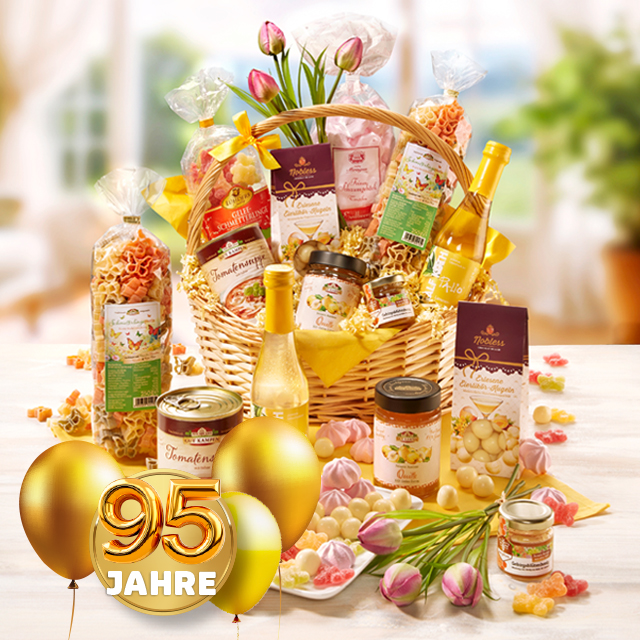 Geschenkkorb mit Feinkost als besondere Geschenkidee