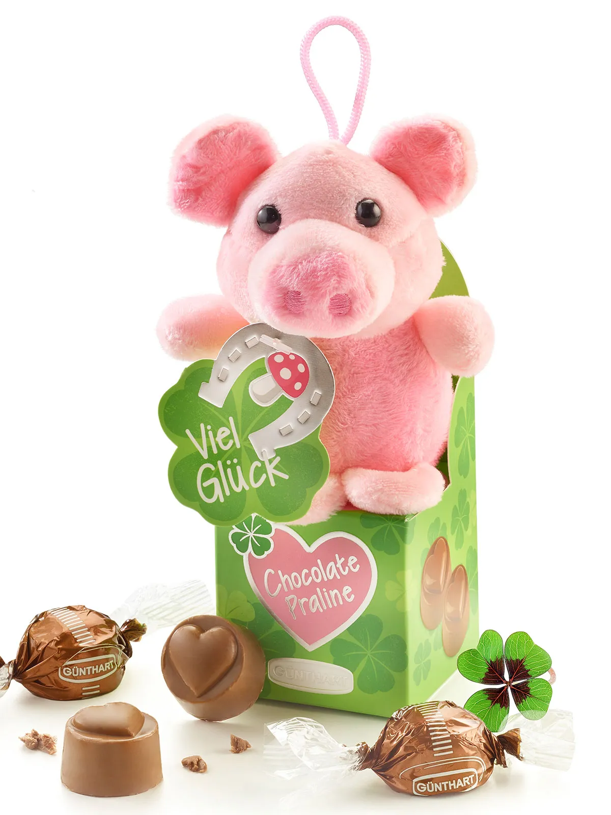 Süße Glücksschweinbox