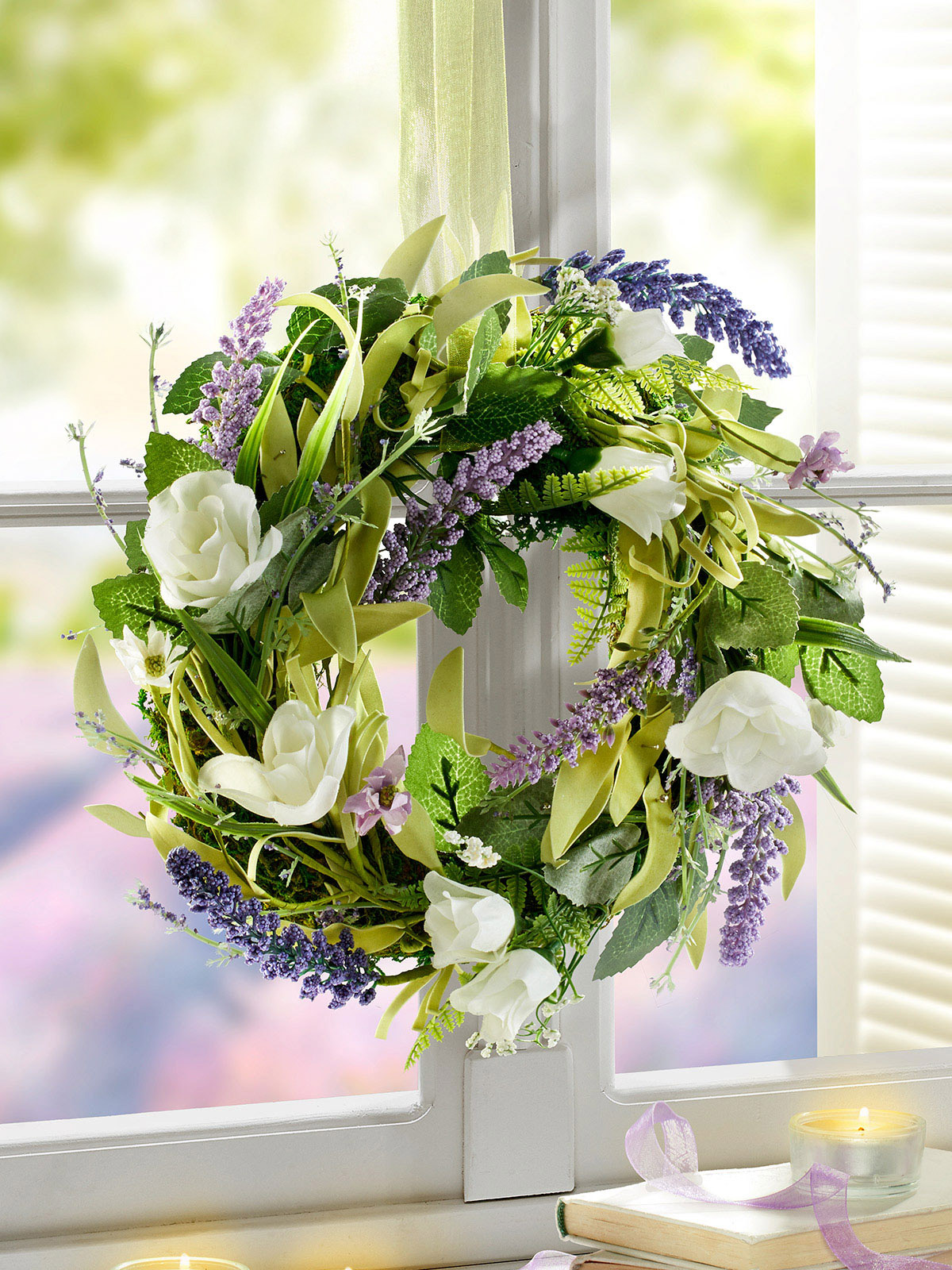 Kranz „Rosen & Lavendel“