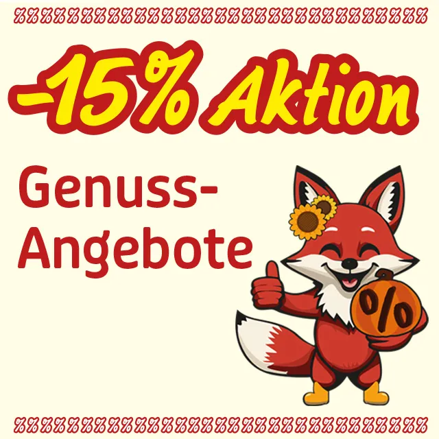 -15% Aktion: 10 Genuss-Angebote
