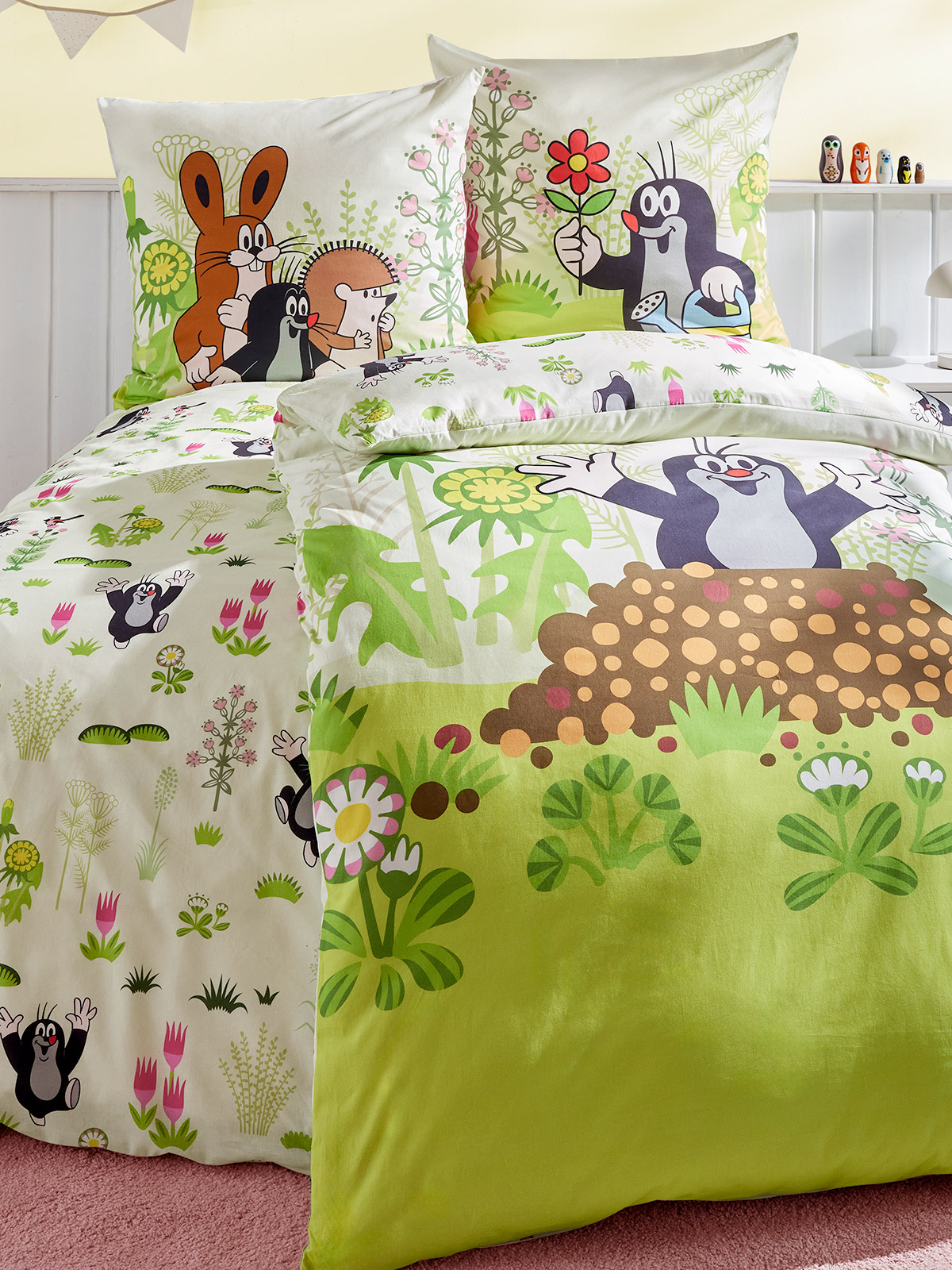 Bettwäsche-Set „Der kleine Maulwurf“