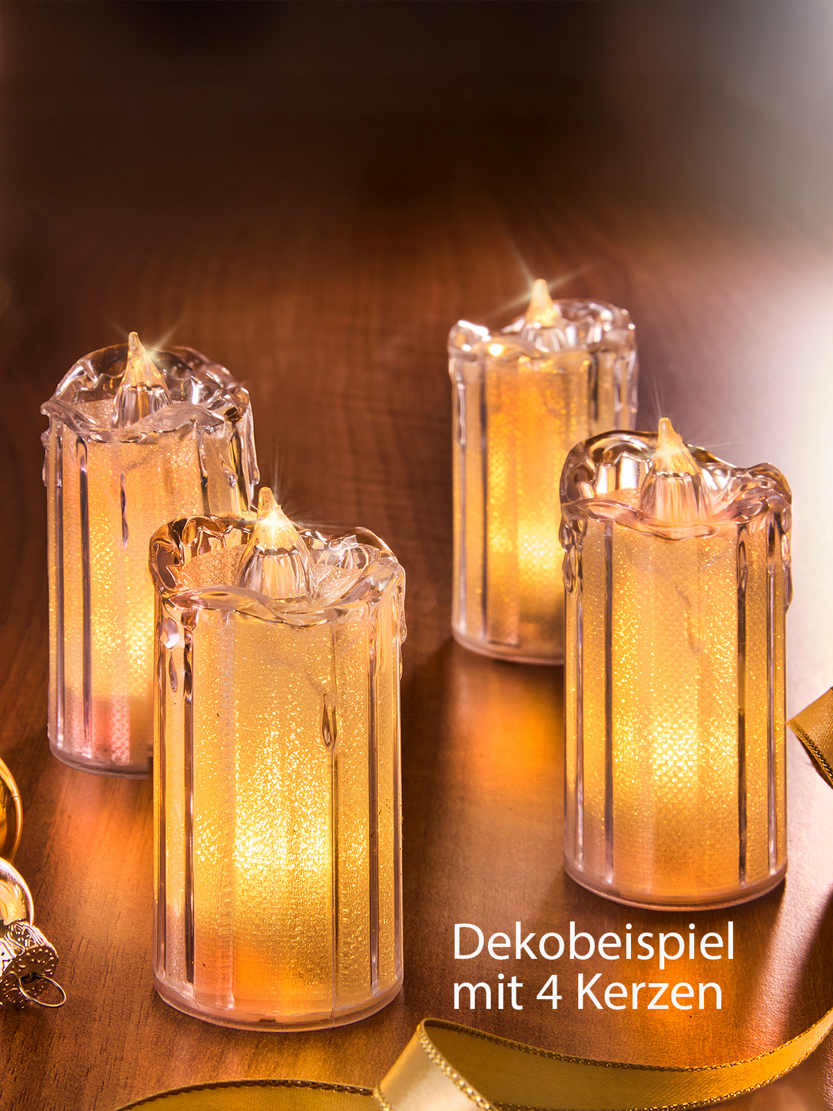 LED-Kerzen-Duo „Grace“ LED-Kerzen-Duo „Grace“