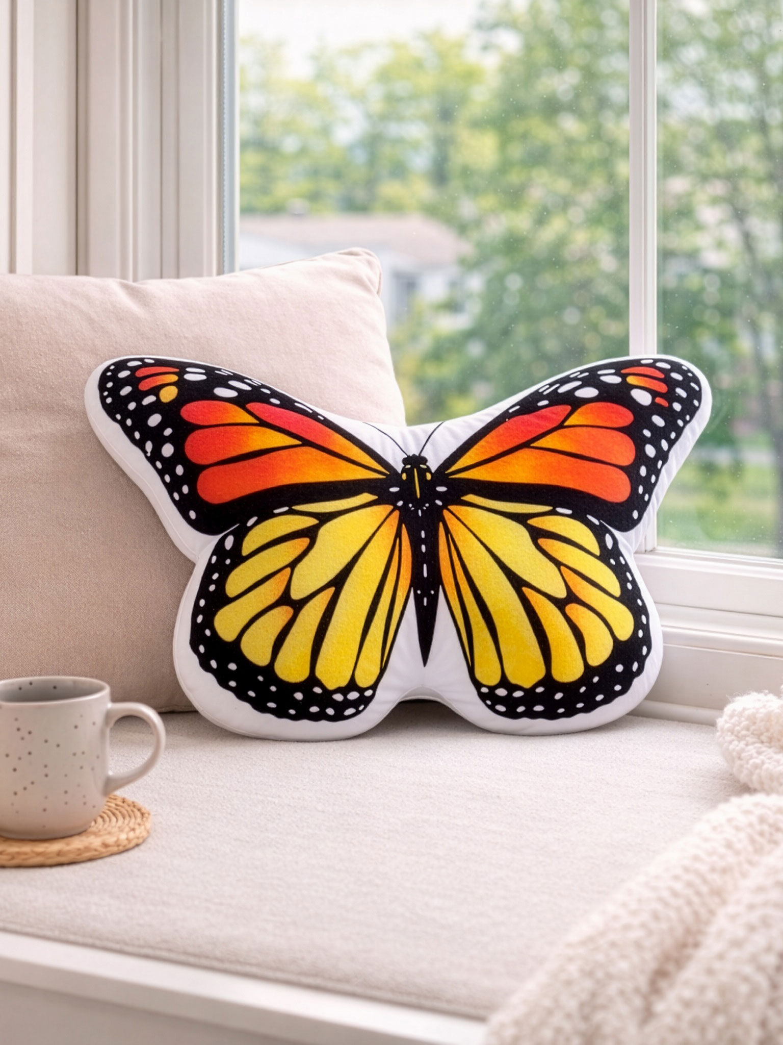 Schmetterlingskissen