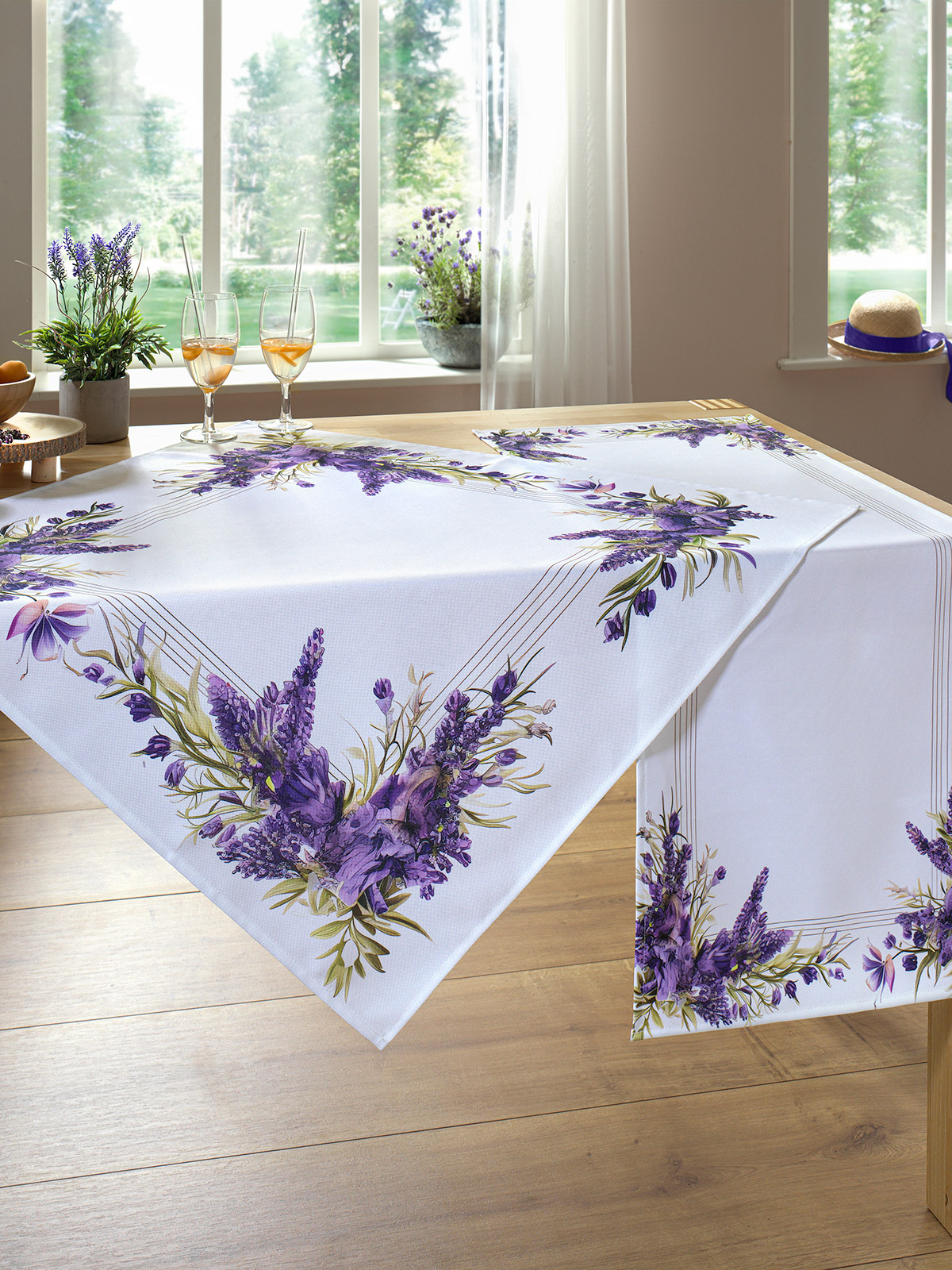 Tischwäsche-Serie „Lavendel“ Tischwäsche-Serie „Lavendel“